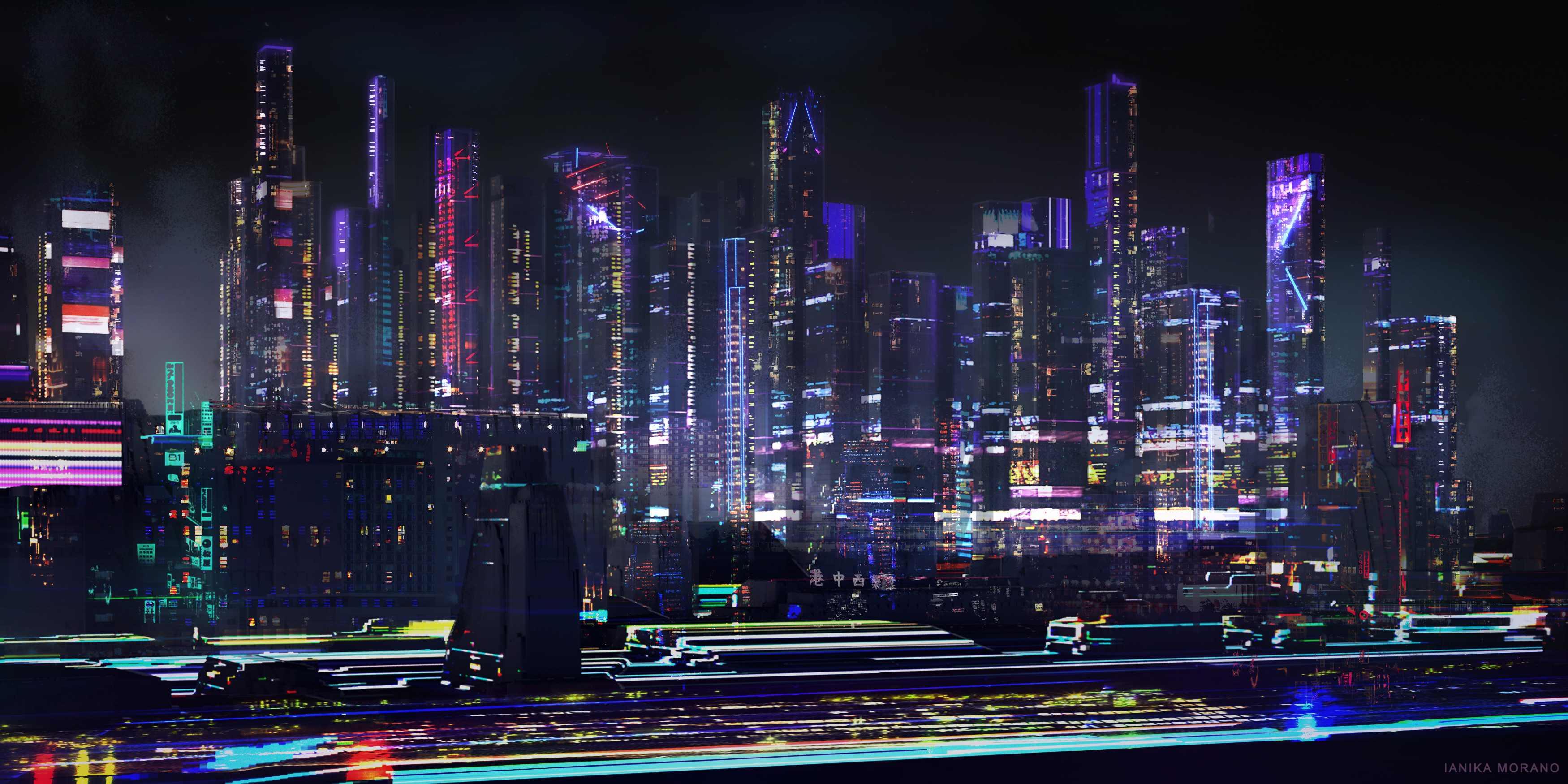 Cityscape Digital Artwork Wallpapers