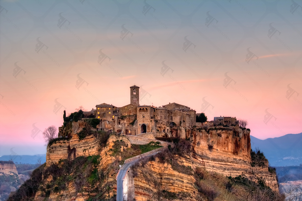 Civita Di Bagnoregio Town Wallpapers