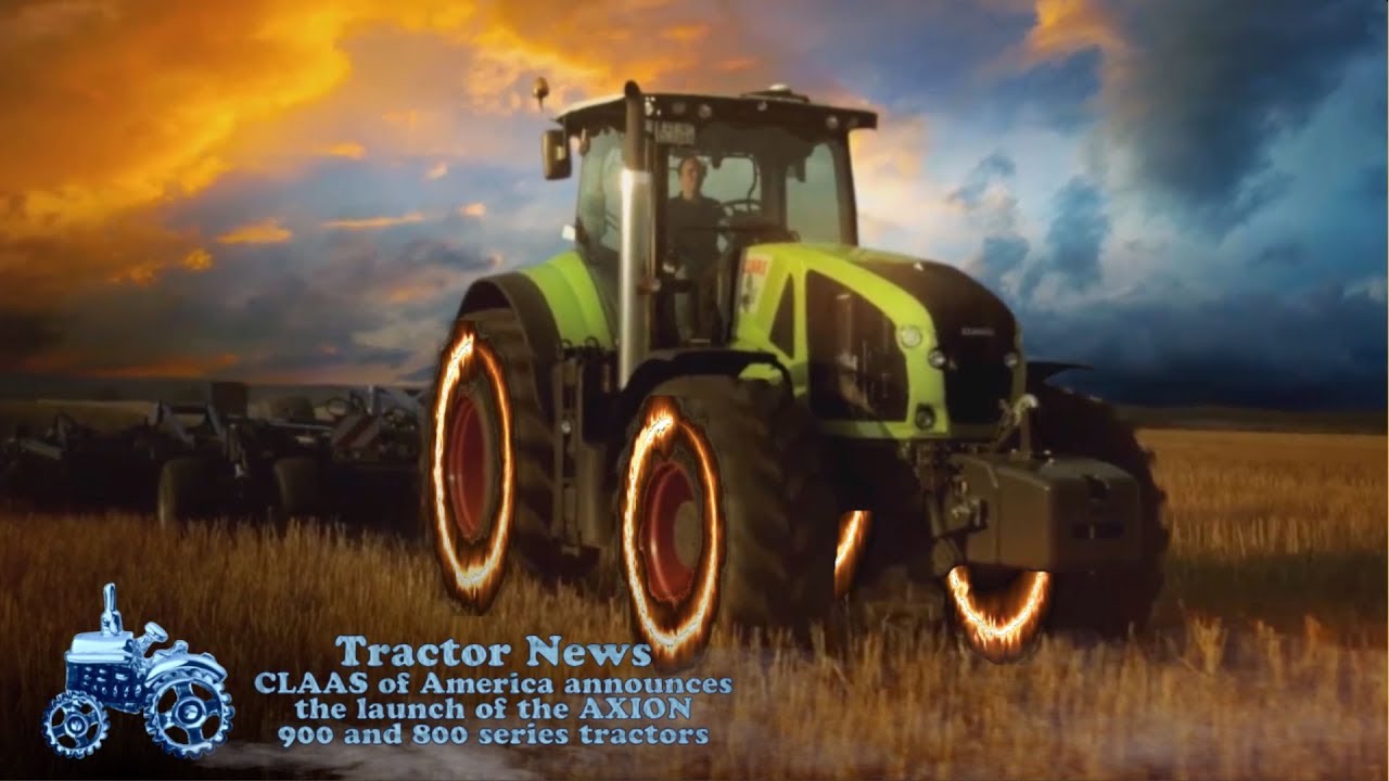 Claas Axion Tractor Wallpapers