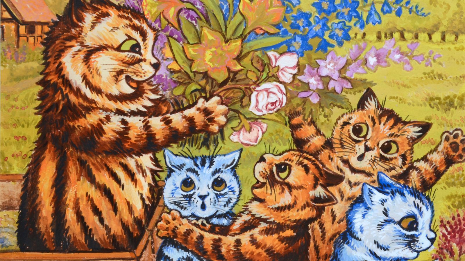 Claire Foy In The Electrical Life Of Louis Wain Wallpapers