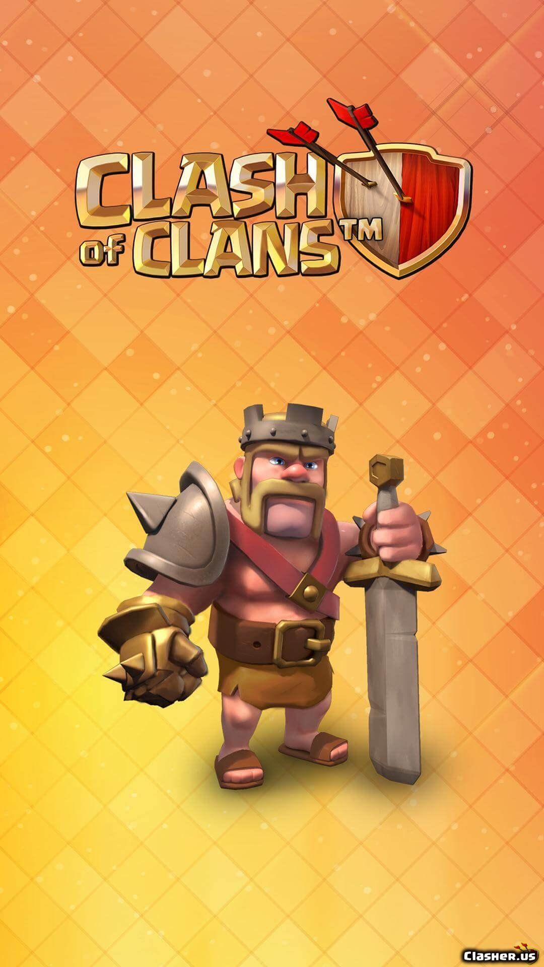 clash of clans logo Wallpapers