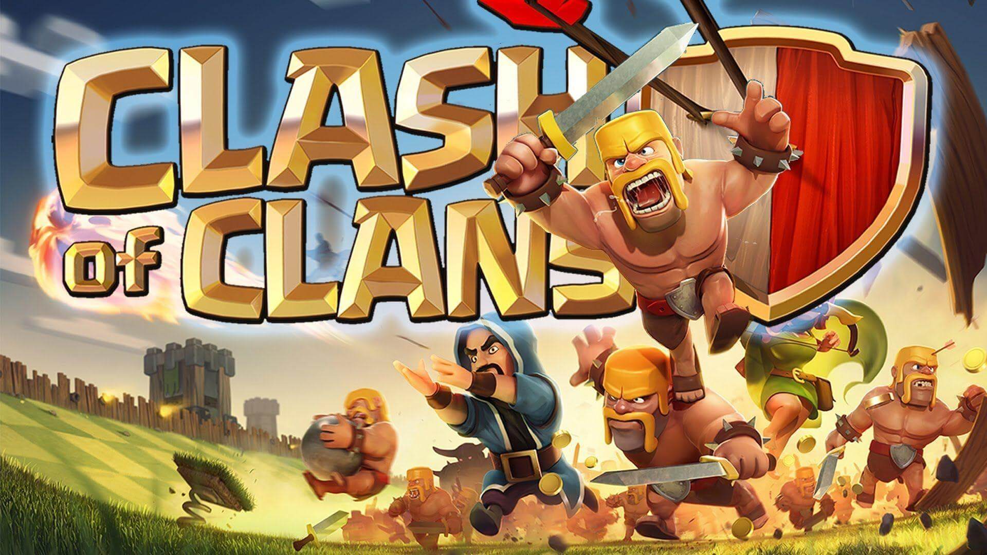 clash of clans logo Wallpapers