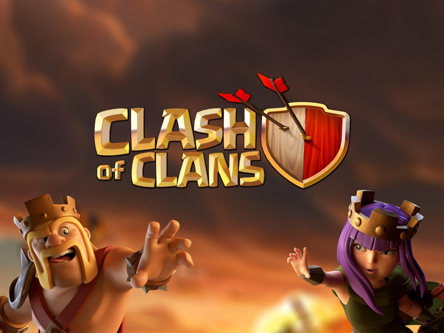 clash of clans logo Wallpapers