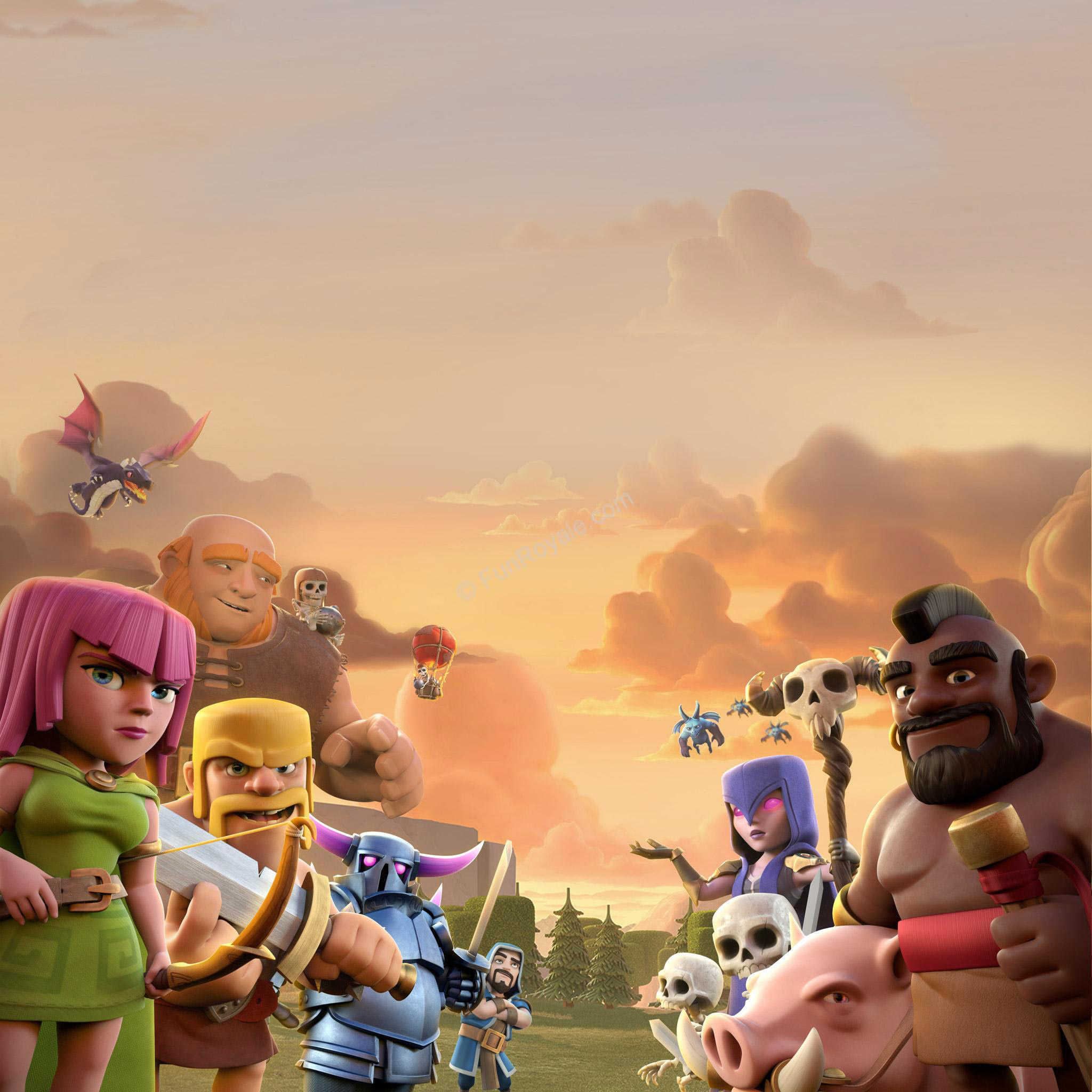 clash of clans troops wallpapers Wallpapers