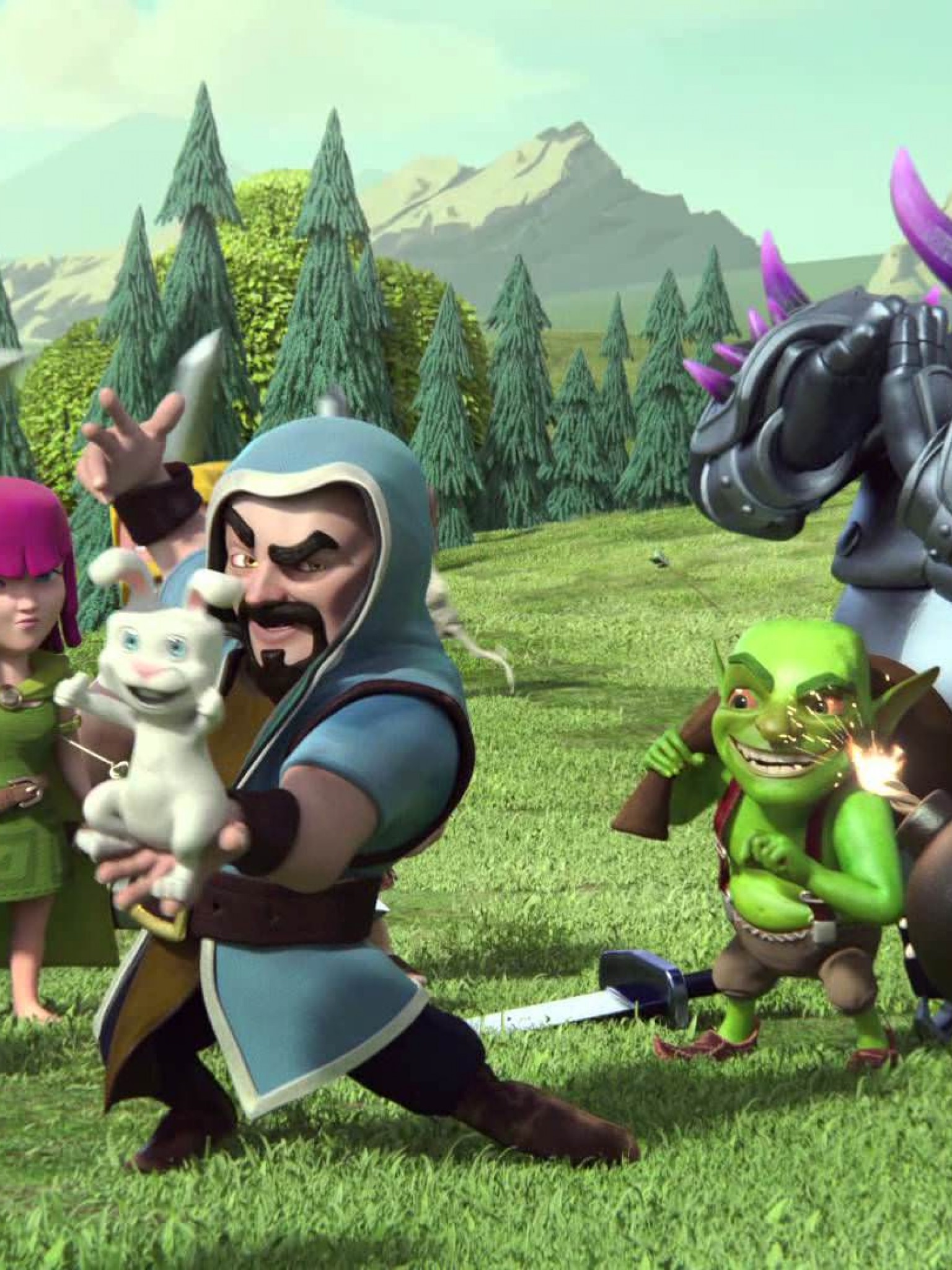 clash of clans wizard Wallpapers