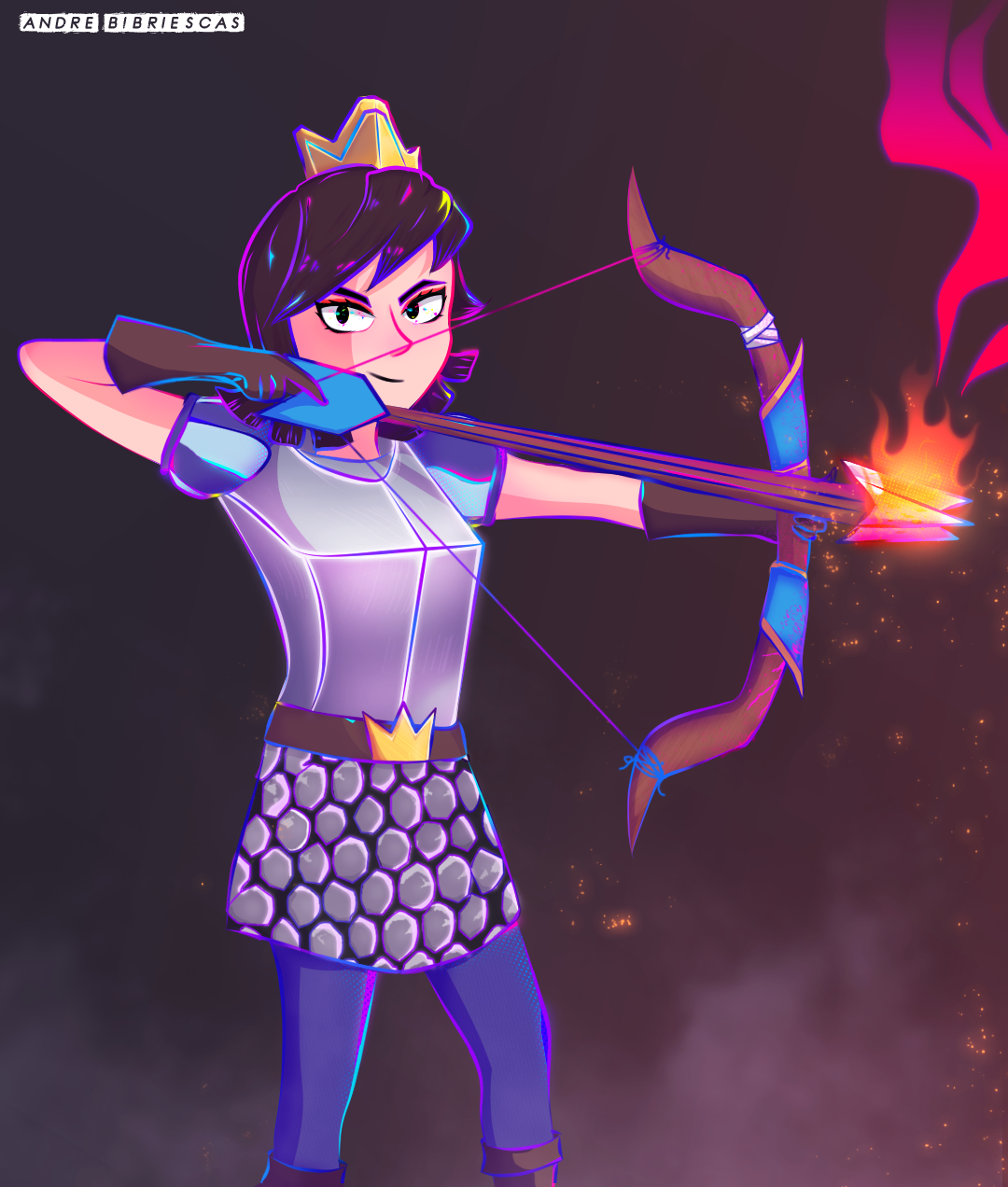 Clash Royale Princess Png Wallpapers