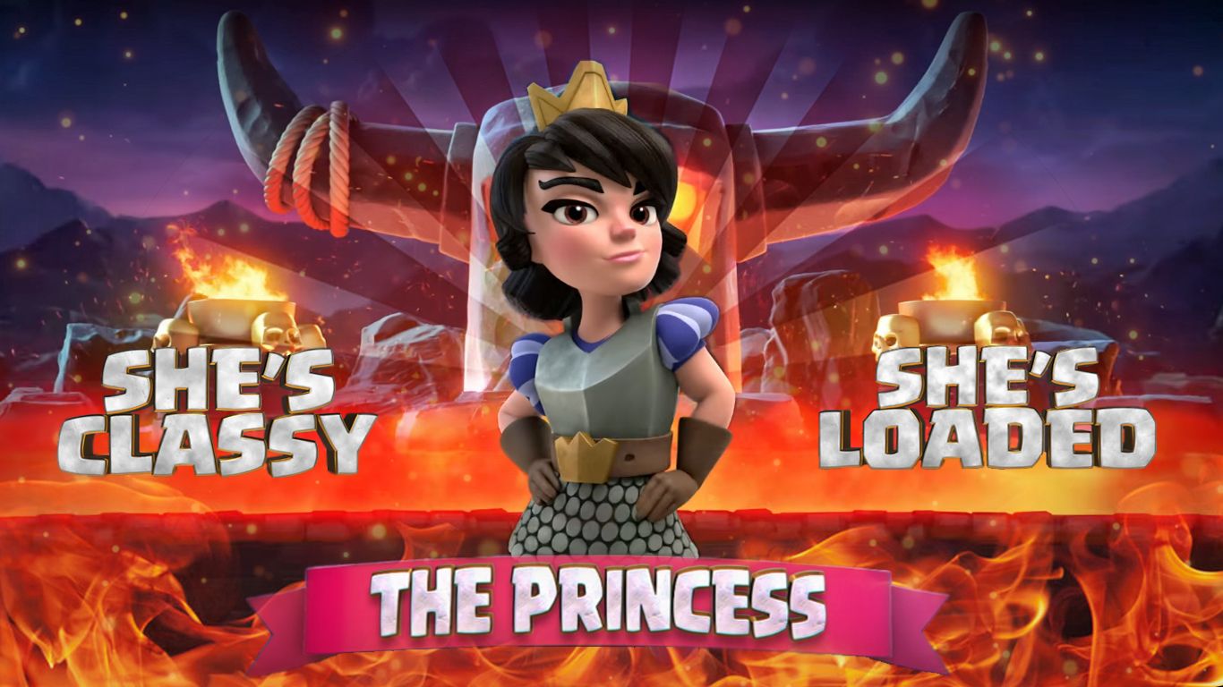 Clash Royale Princess Png Wallpapers