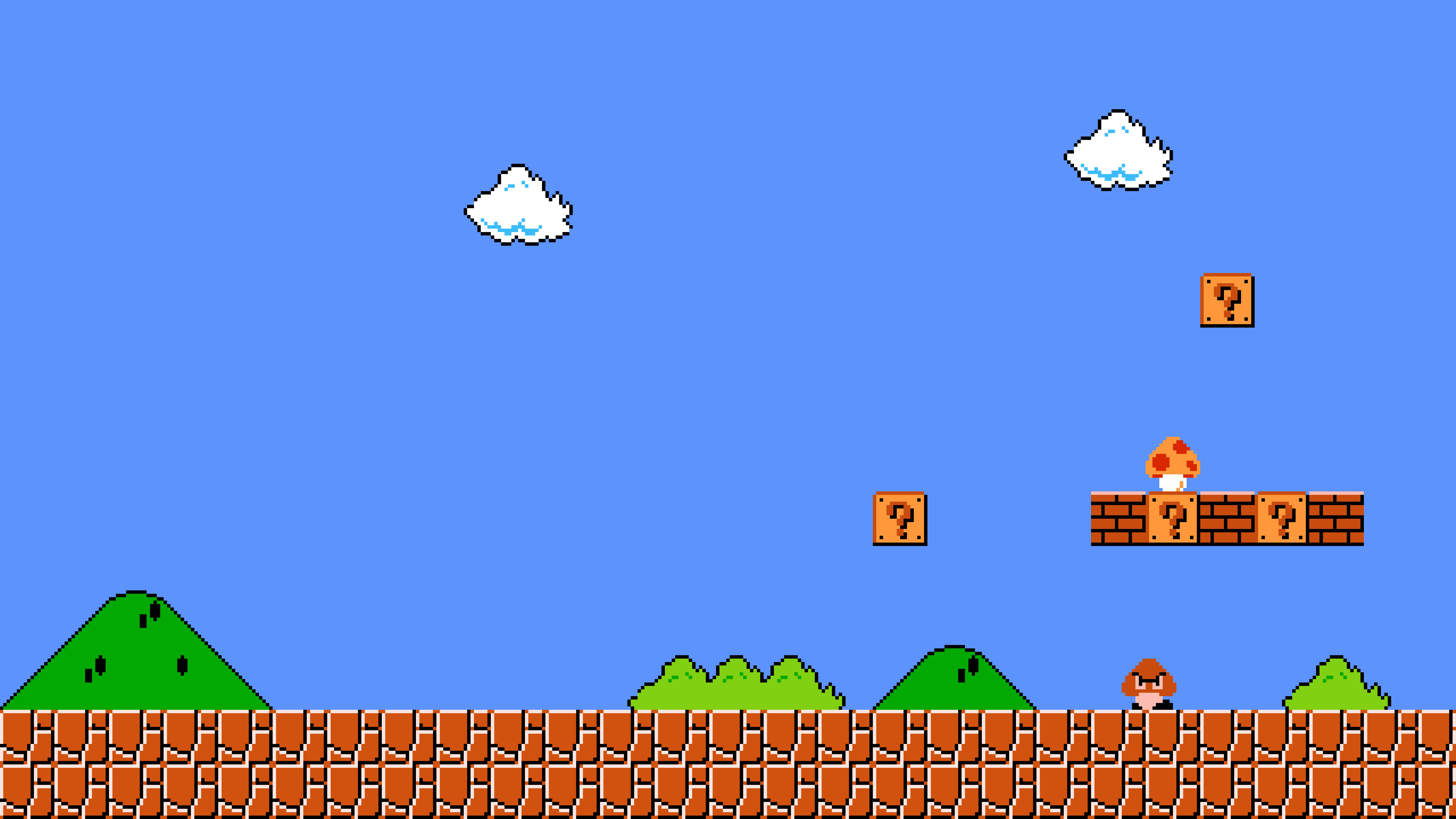 Classic Mario Backgrounds