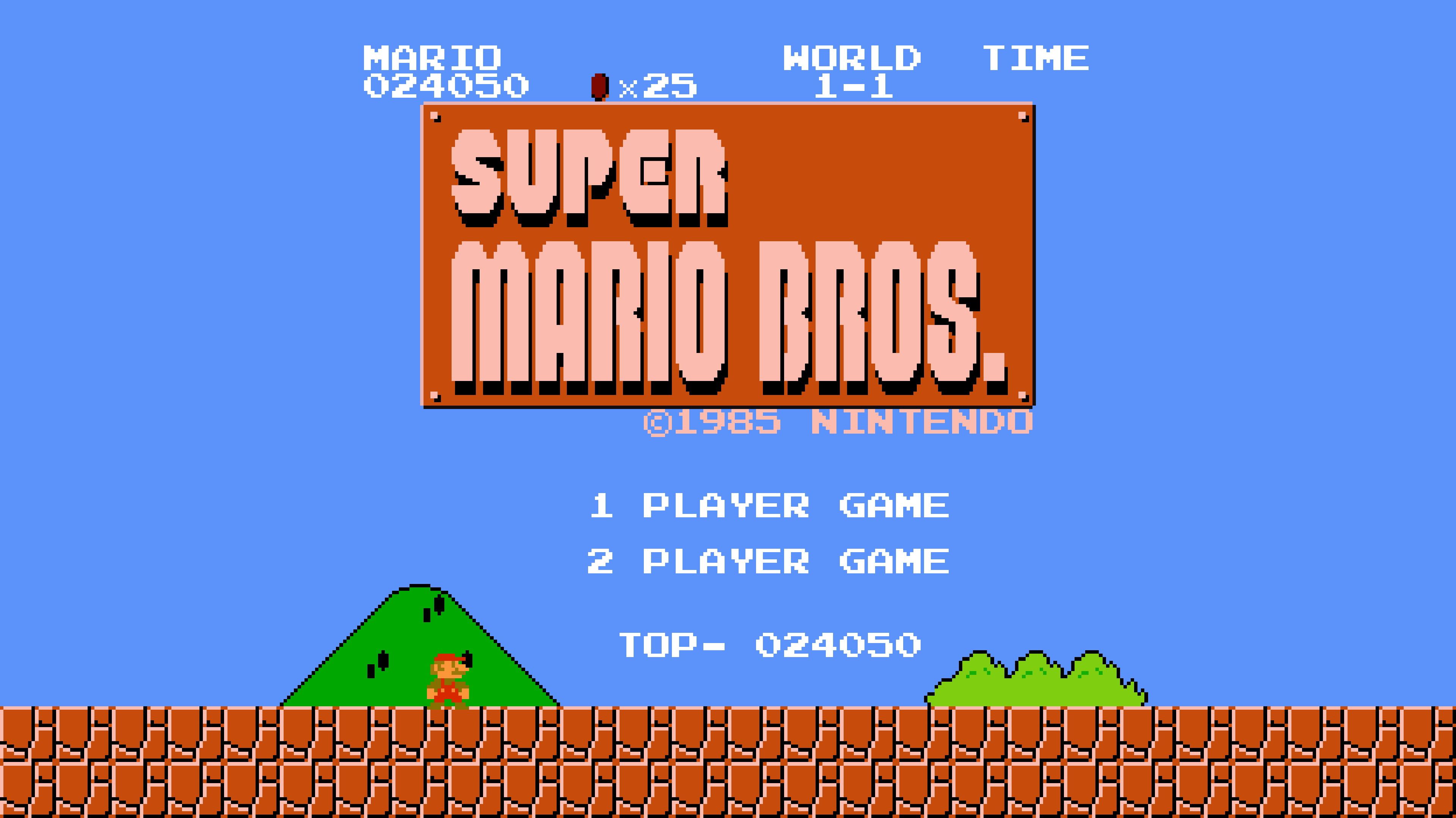 Classic Mario Backgrounds