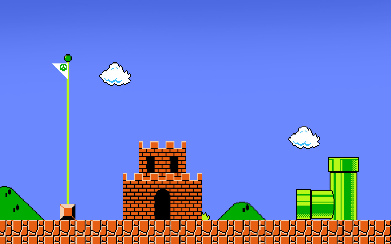 Classic Mario Backgrounds