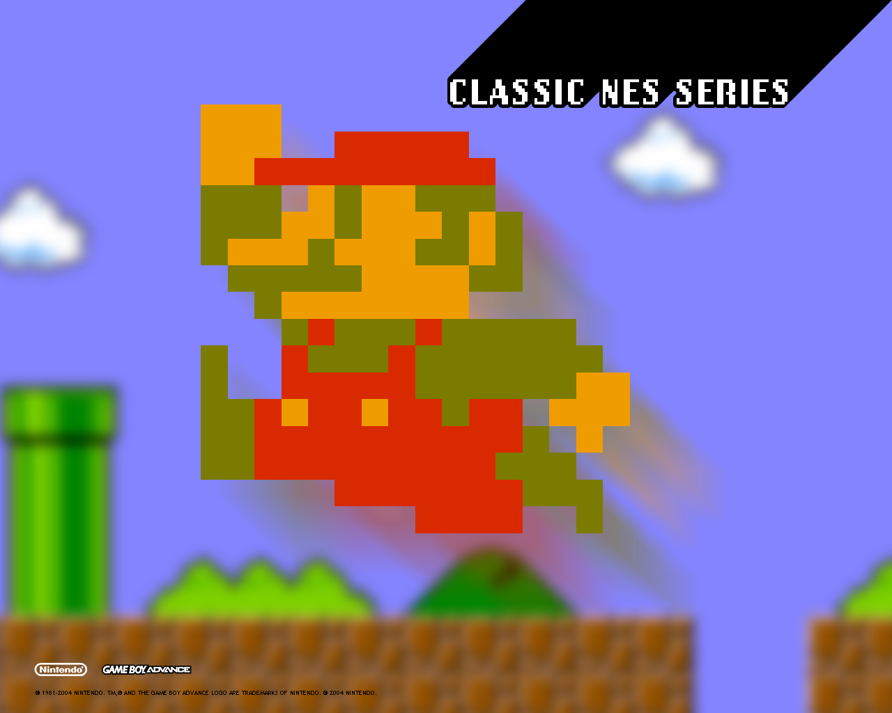 Classic Mario Backgrounds