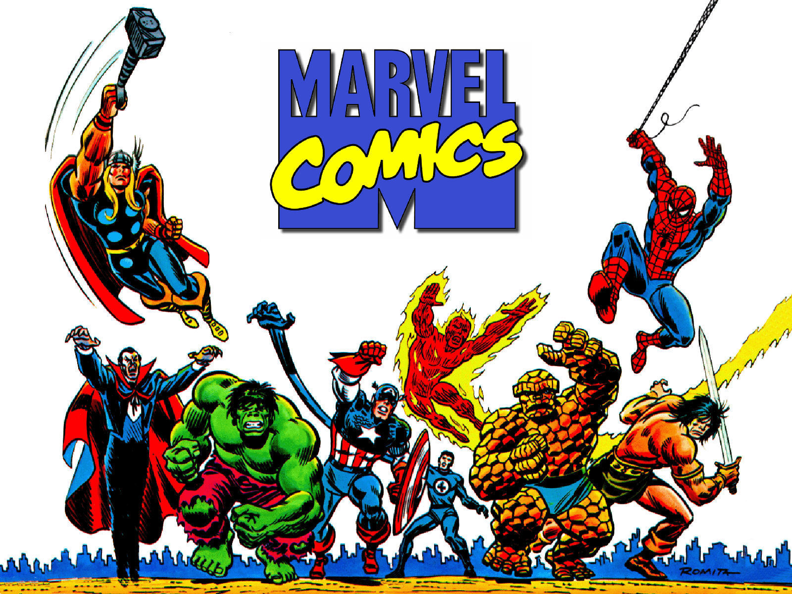 Classic Marvel Comics Wallpapers