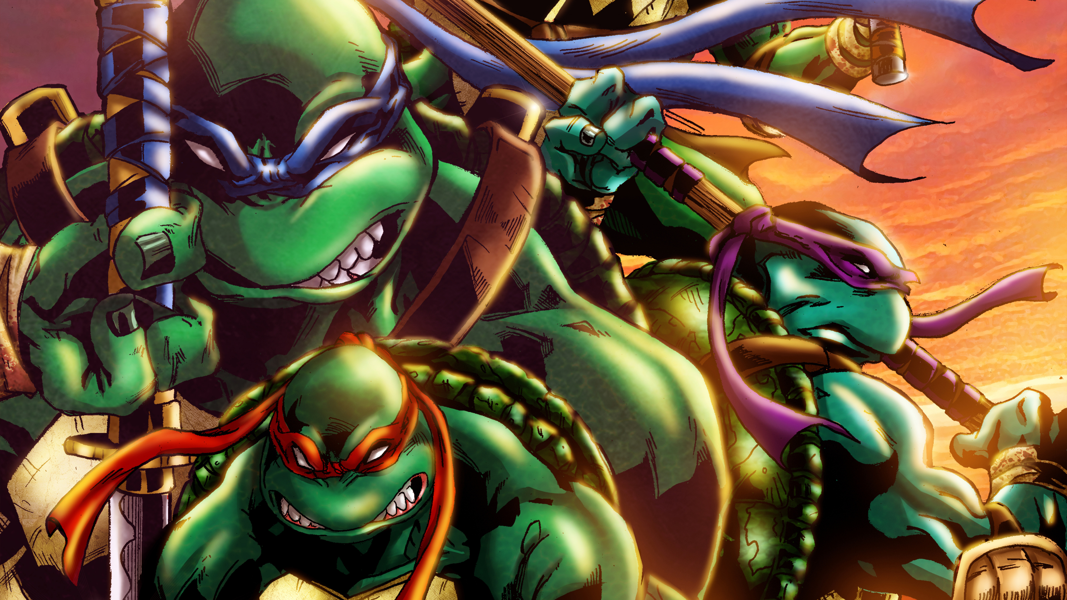 Classic Teenage Mutant Ninja Turtles Wallpapers