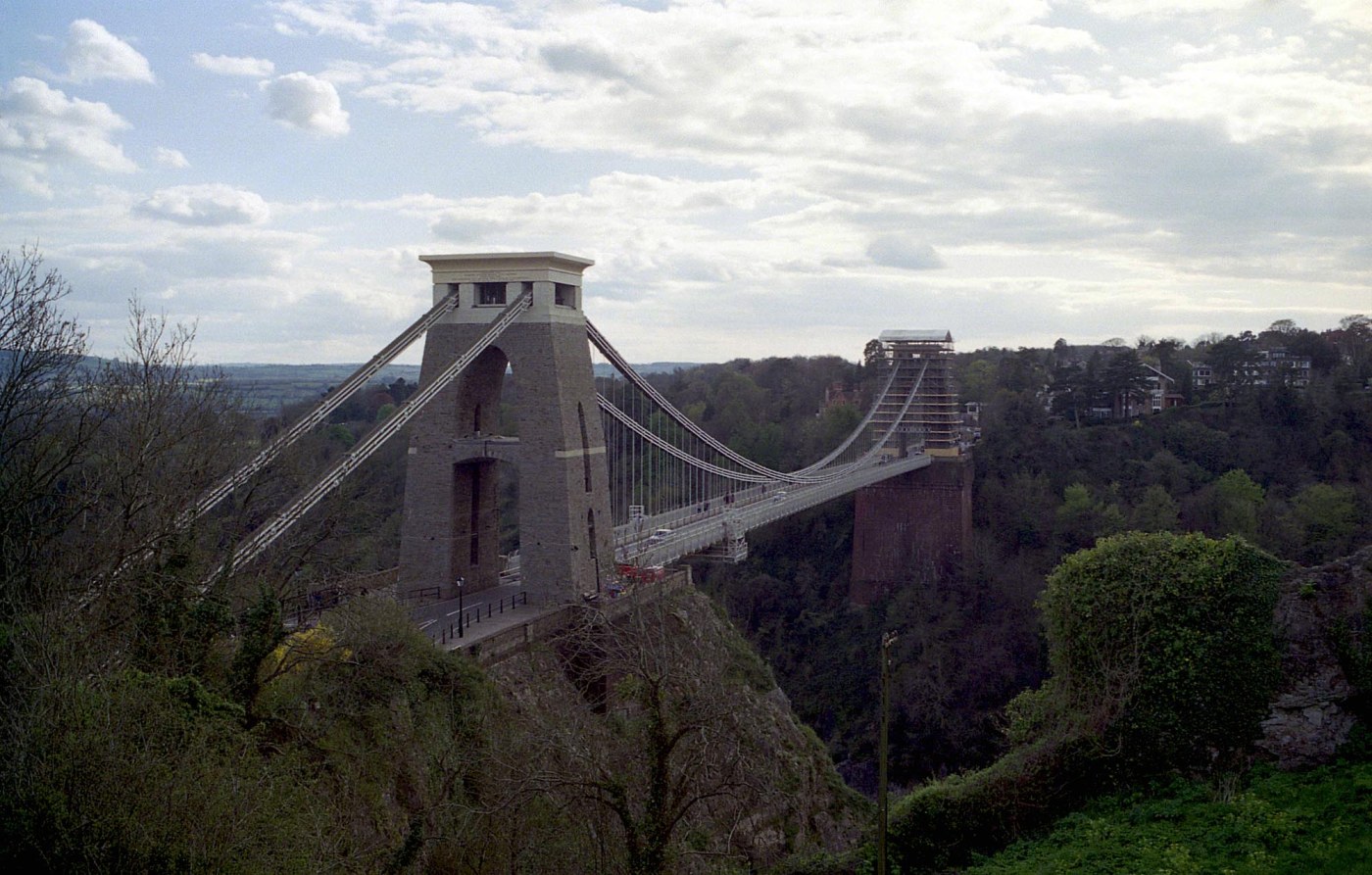 Clifton Suspension Bridge Houses Wallpapers