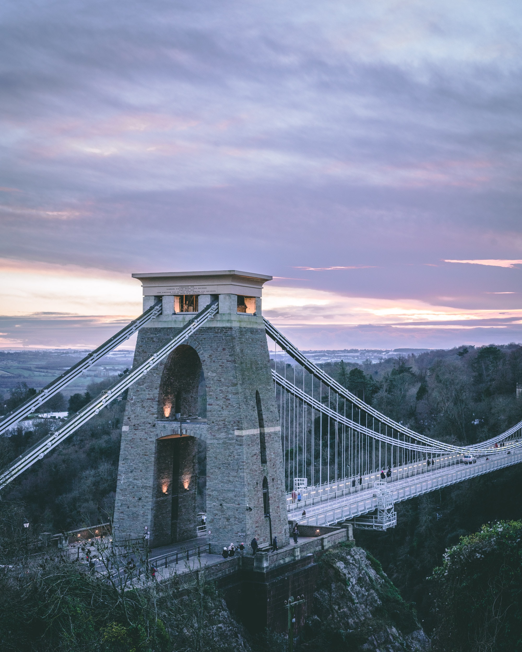 Clifton Suspension Bridge Houses Wallpapers