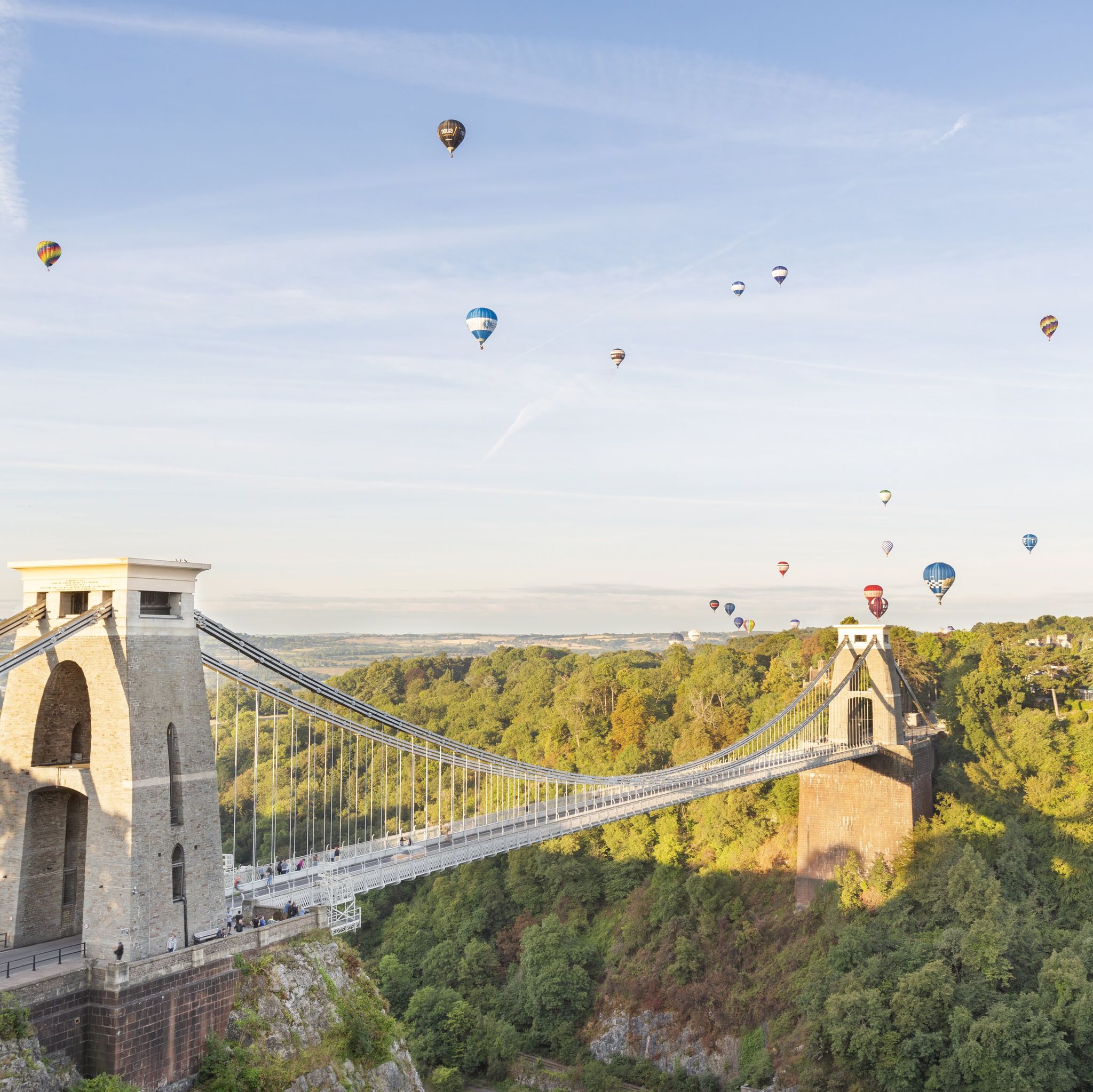 Clifton Suspension Bridge Houses Wallpapers