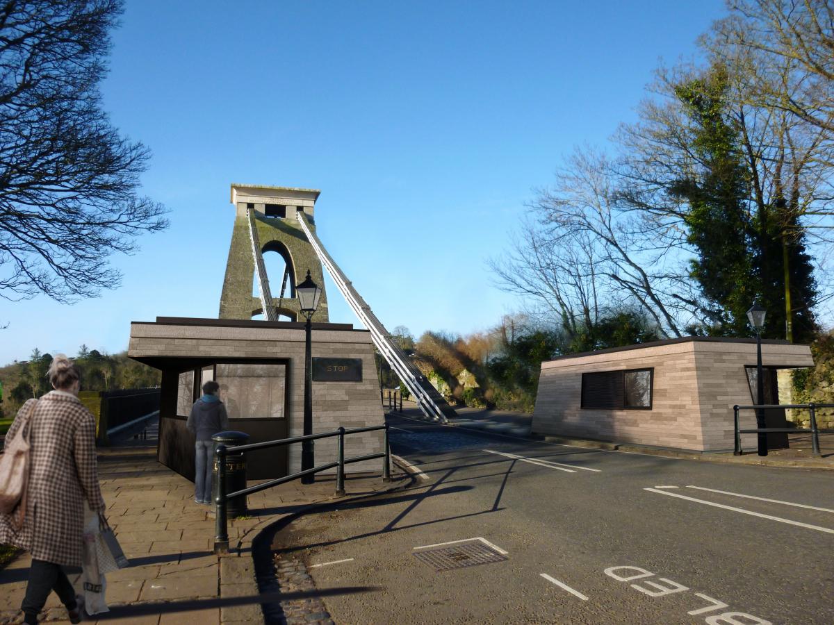 Clifton Suspension Bridge Houses Wallpapers