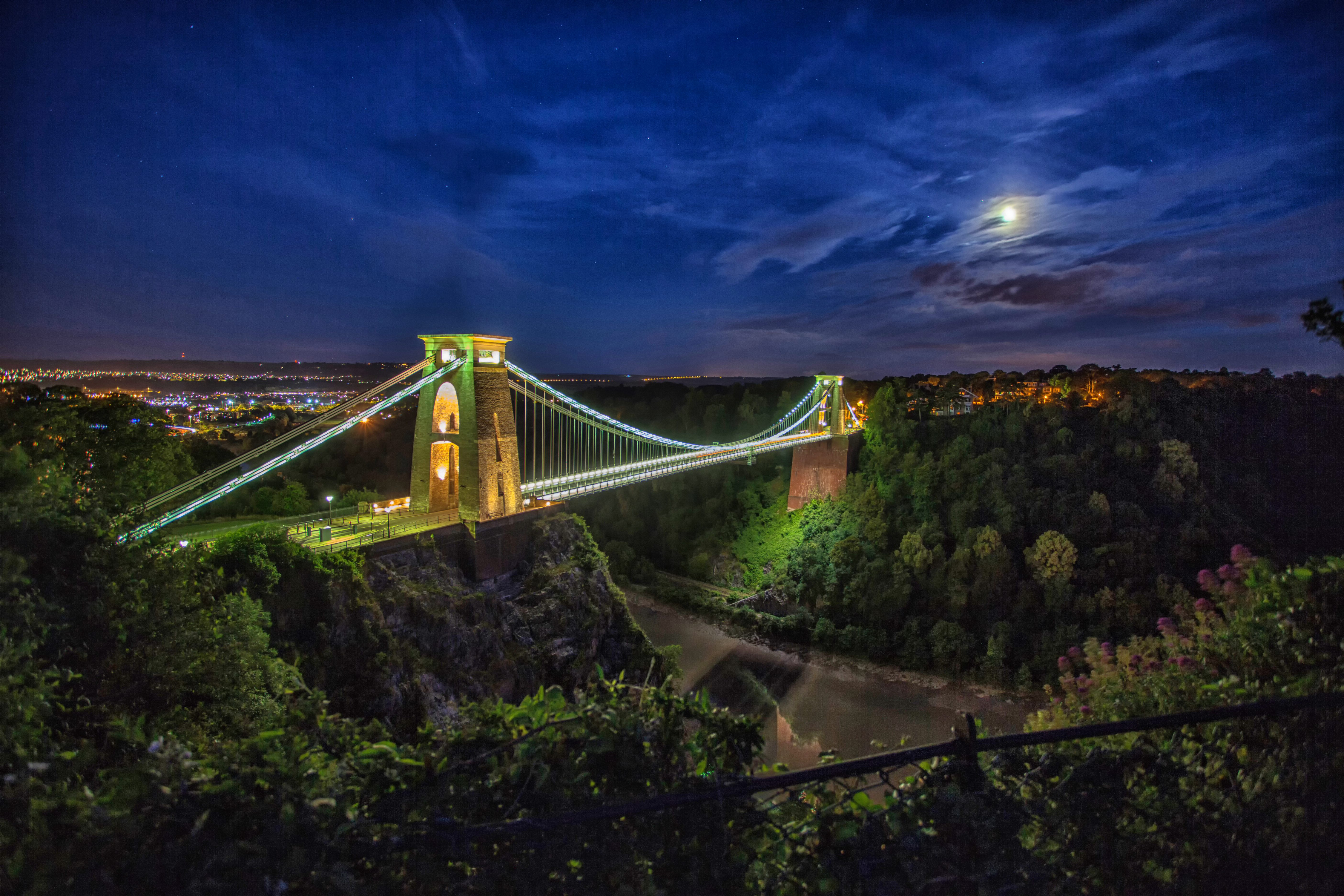 Clifton Suspension Bridge Houses Wallpapers