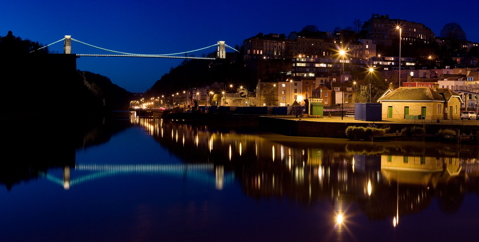 Clifton Suspension Bridge Houses Wallpapers