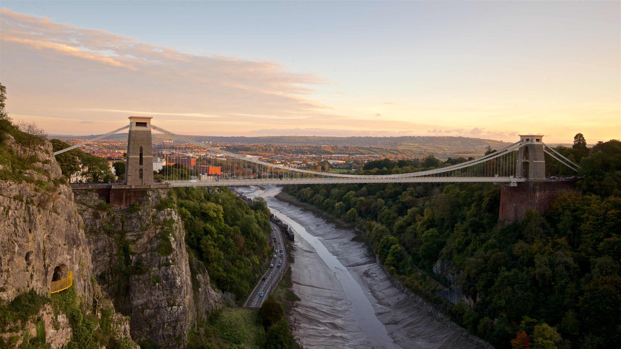 Clifton Suspension Bridge Houses Wallpapers