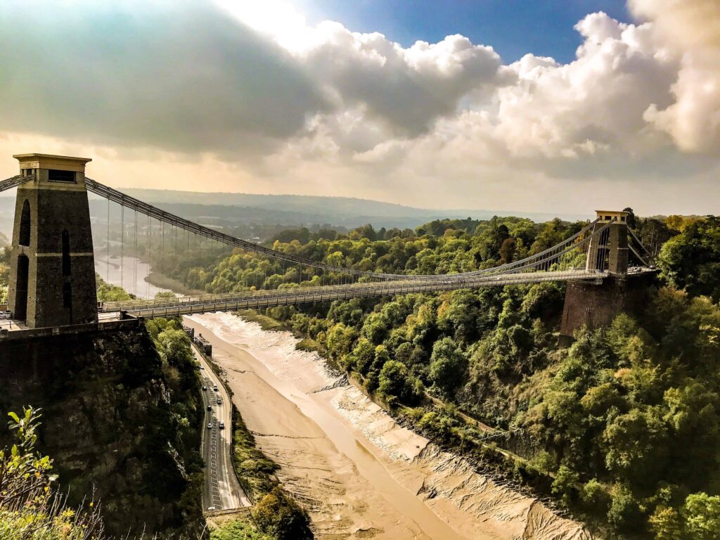 Clifton Suspension Bridge Houses Wallpapers