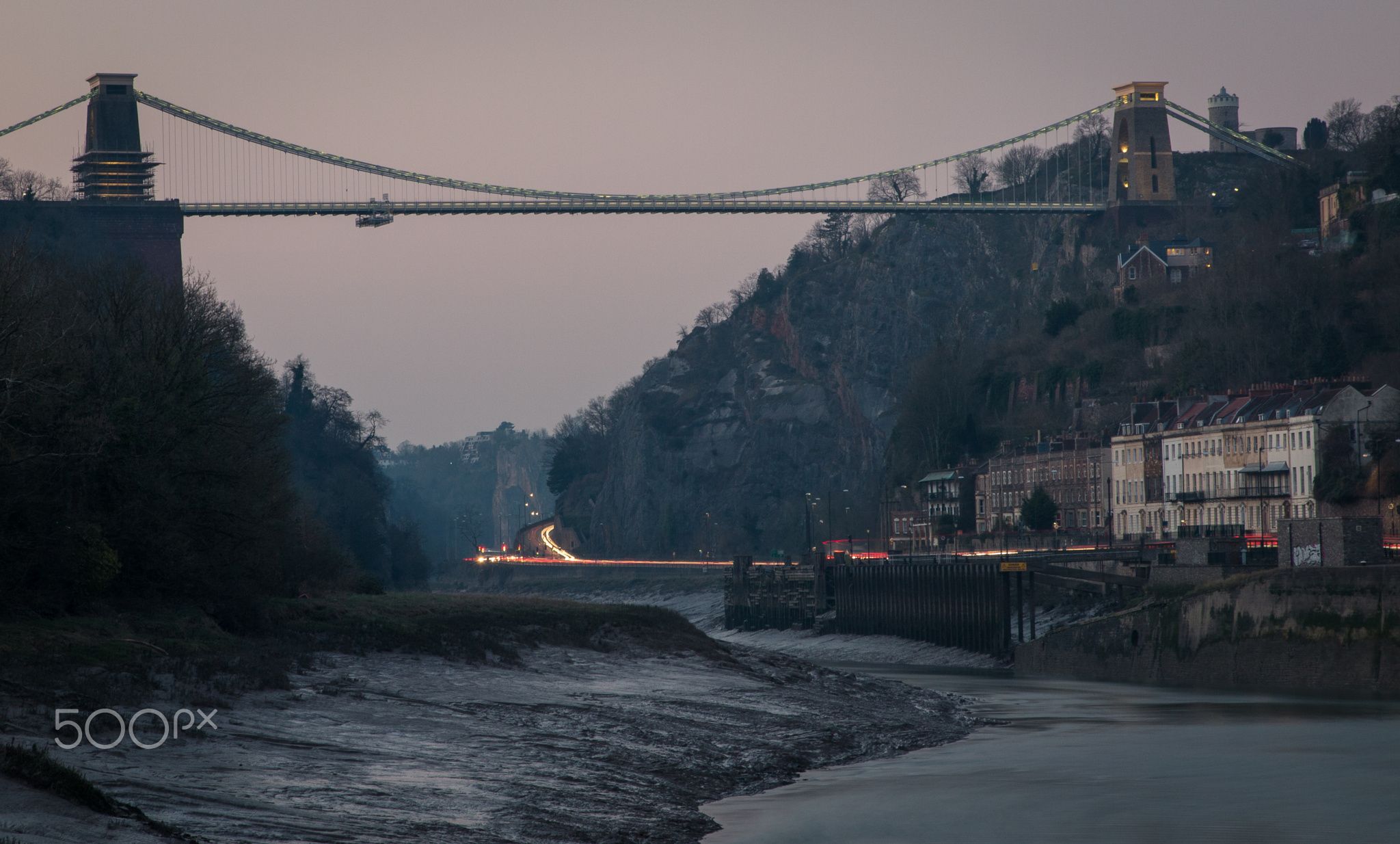 Clifton Suspension Bridge Houses Wallpapers