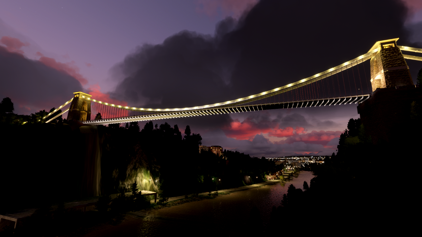 Clifton Suspension Bridge Houses Wallpapers