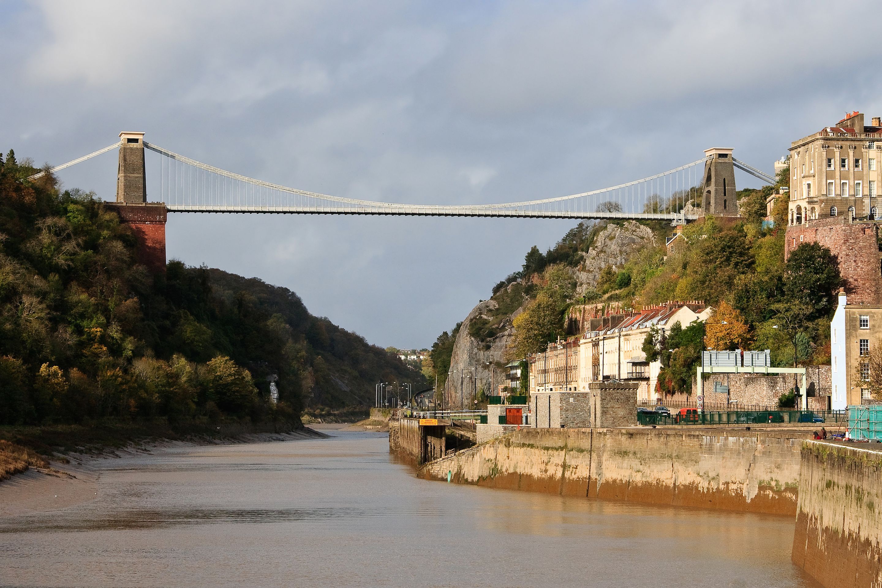 Clifton Suspension Bridge Houses Wallpapers