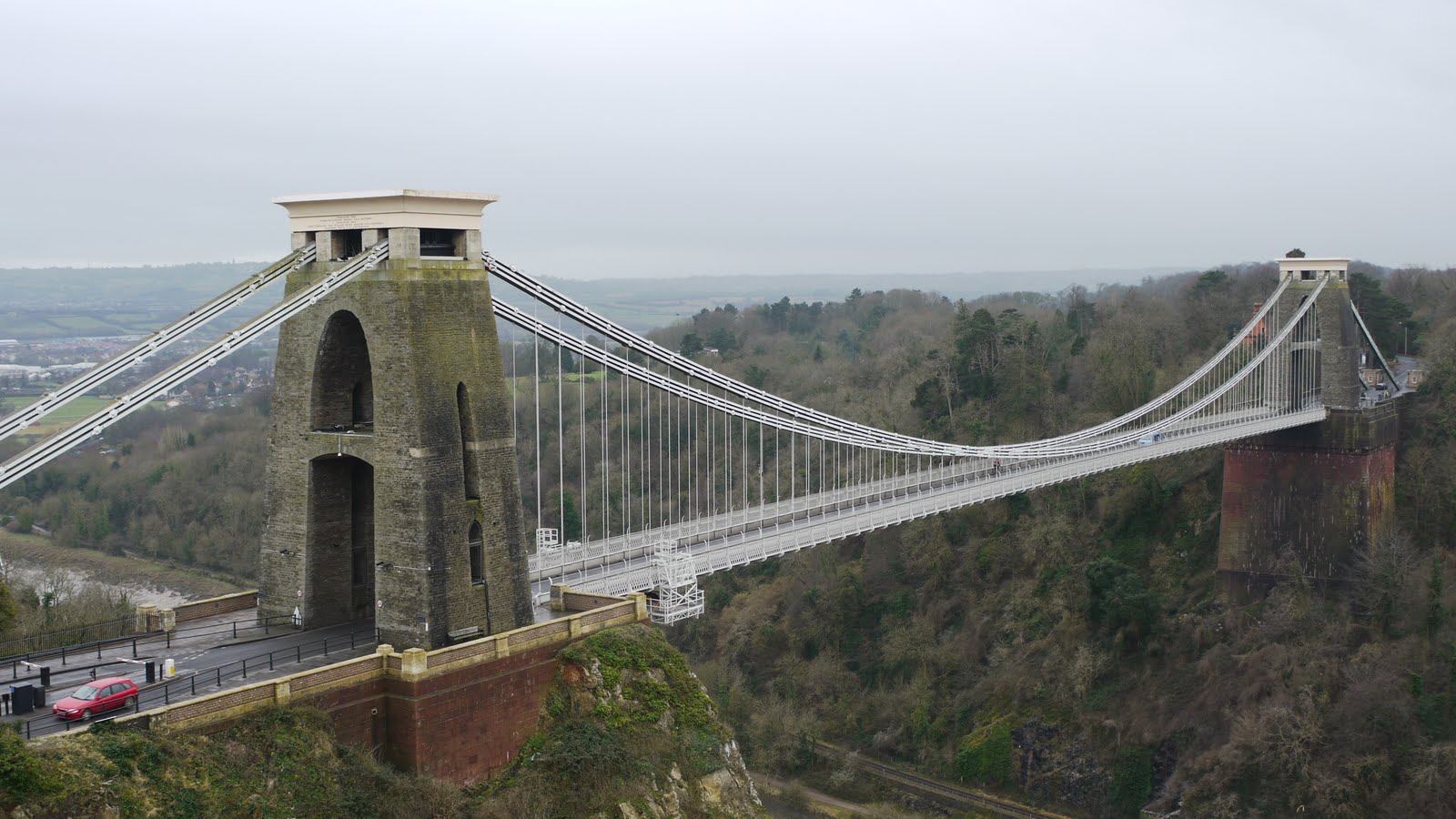 Clifton Suspension Bridge Houses Wallpapers