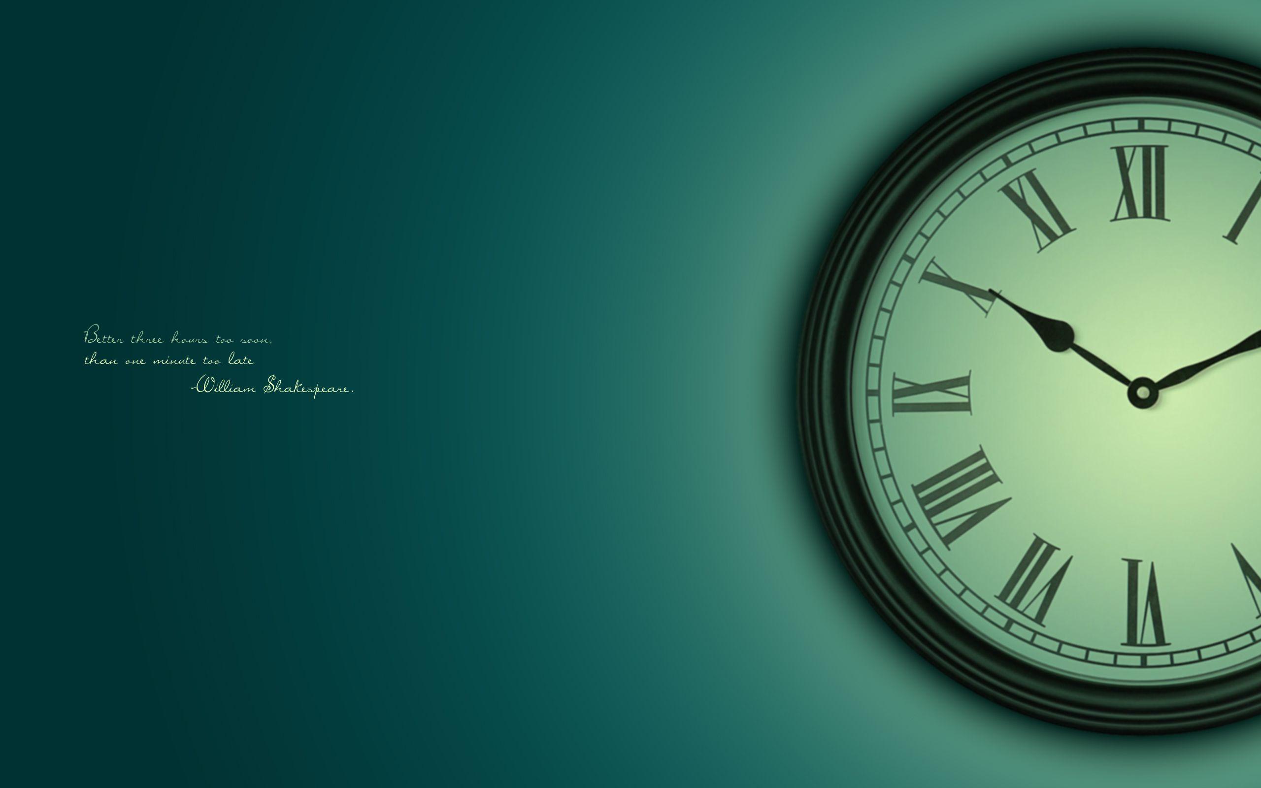 Clock Desktop Wallpapers