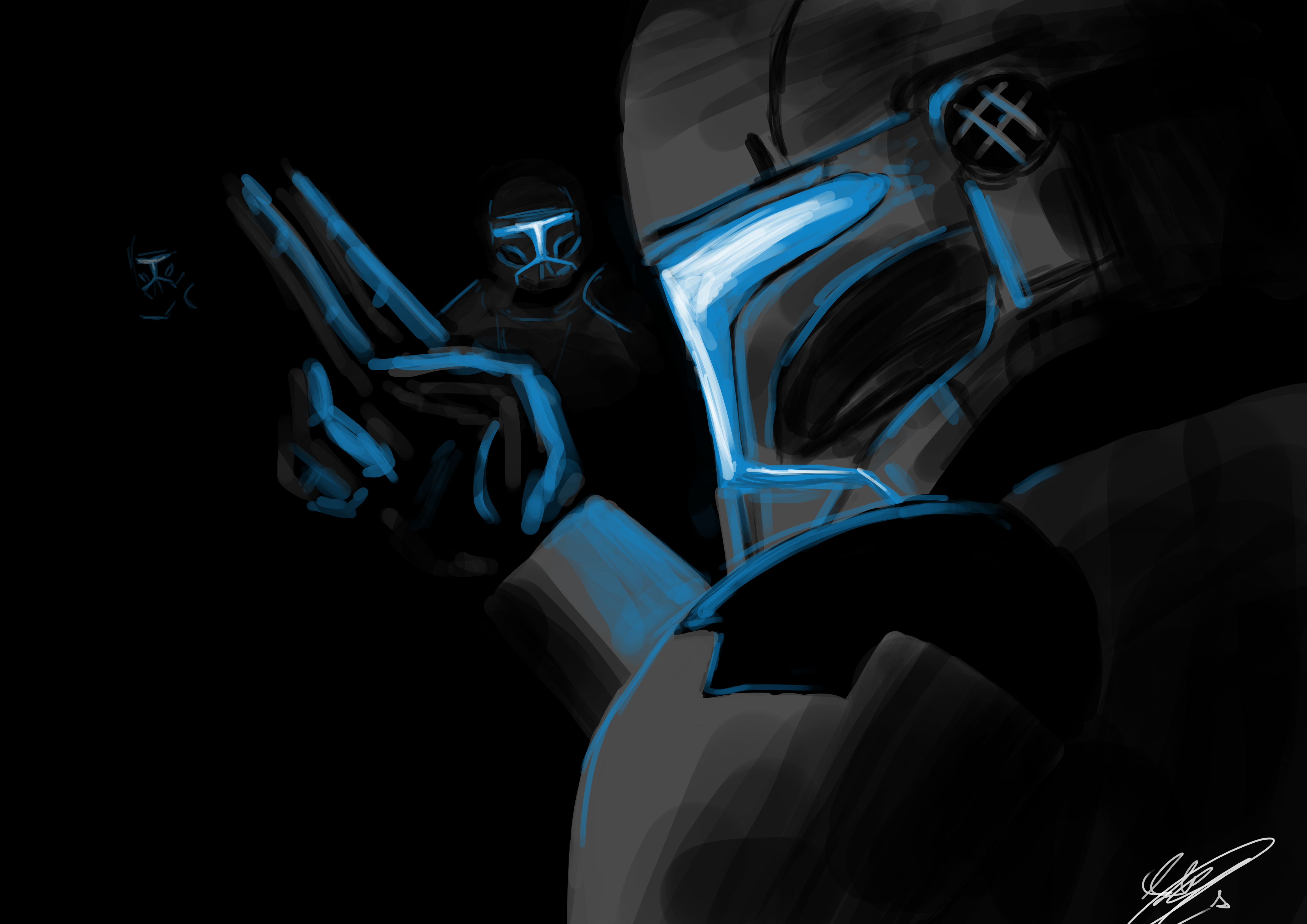 Clone Commando Art Wallpapers