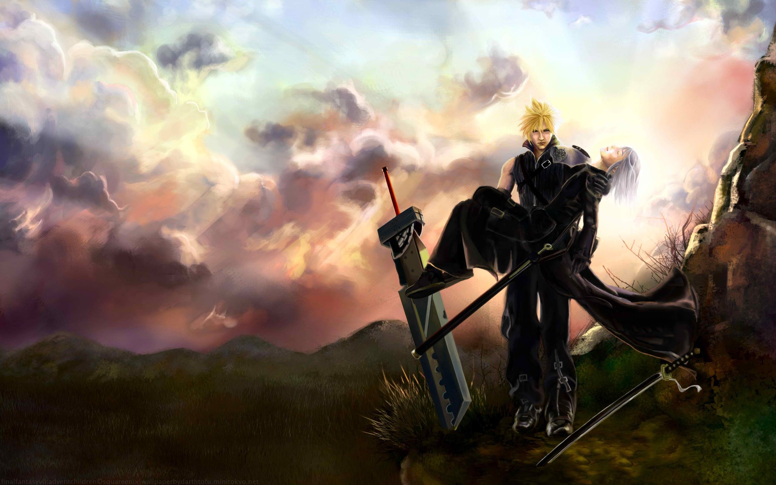 Cloud And Aerith Wallpapers