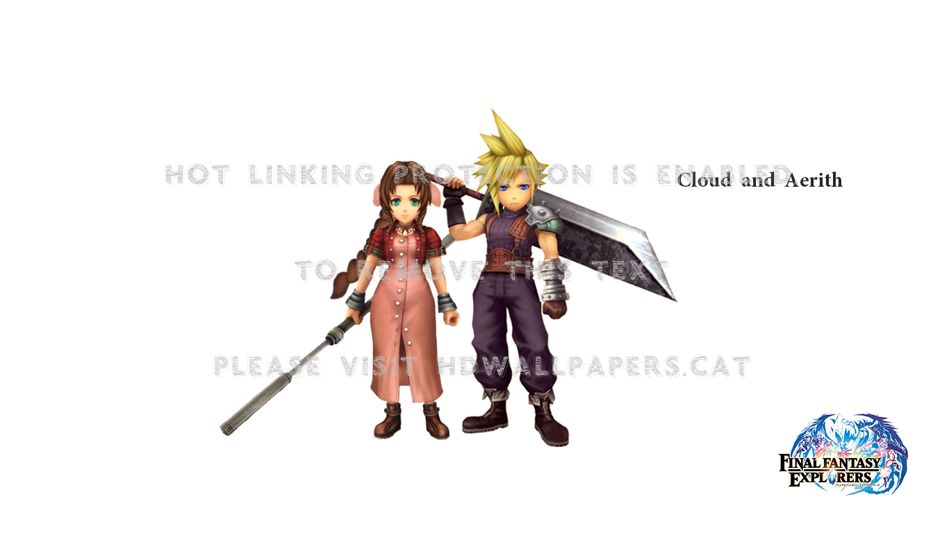 Cloud And Aerith Wallpapers