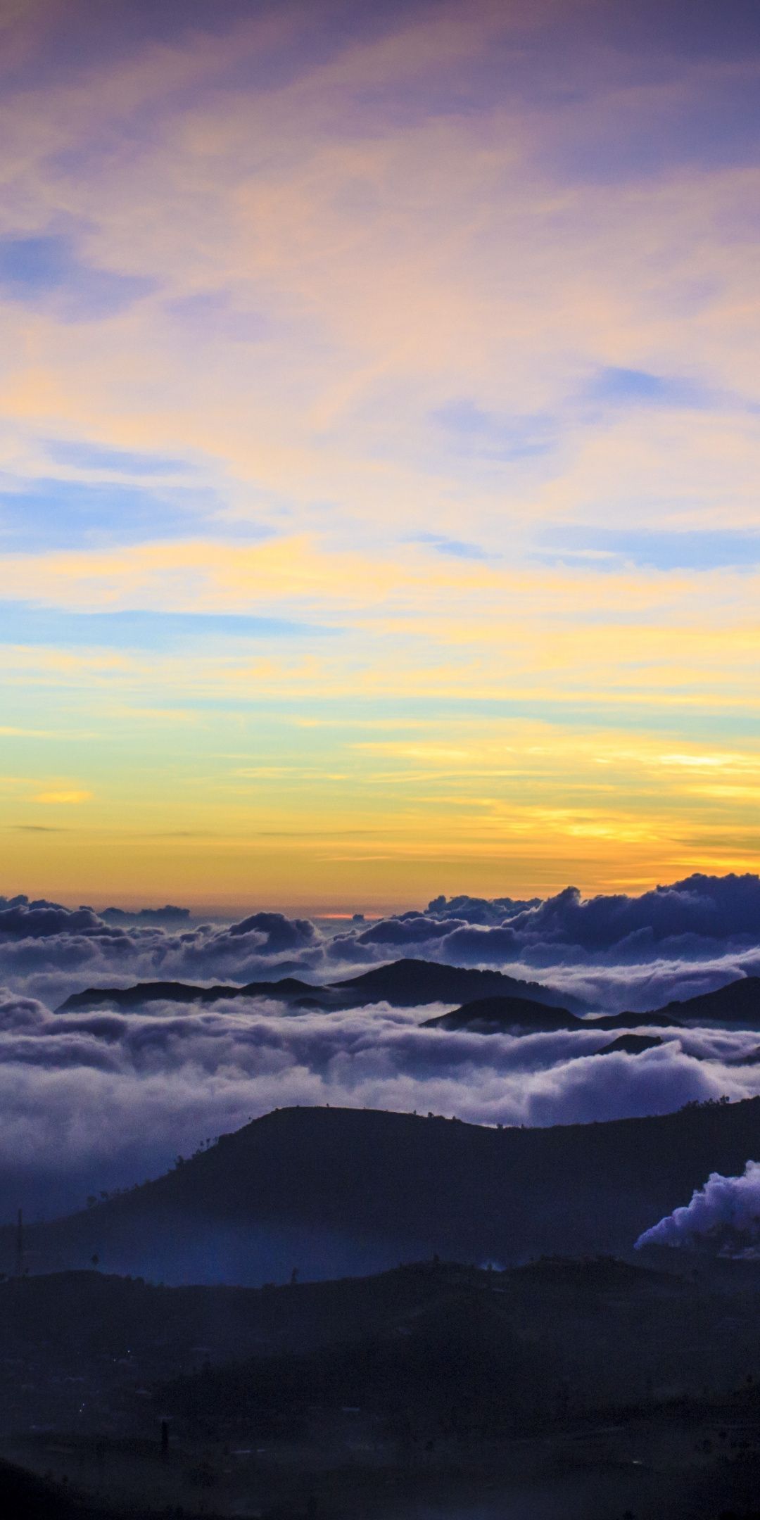 Cloud Horizon Mountain Nature Sunset Wallpapers