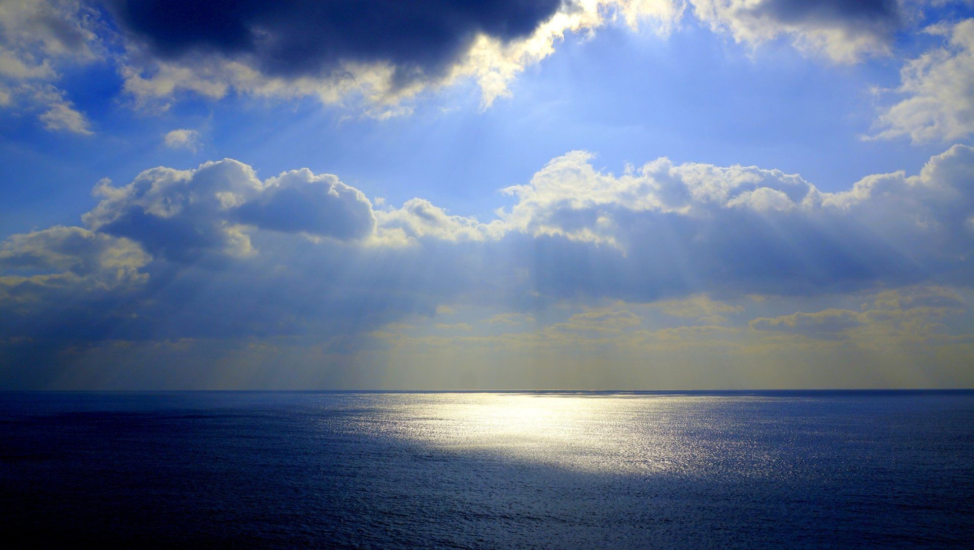 Cloud Horizon Sunbeam Wallpapers