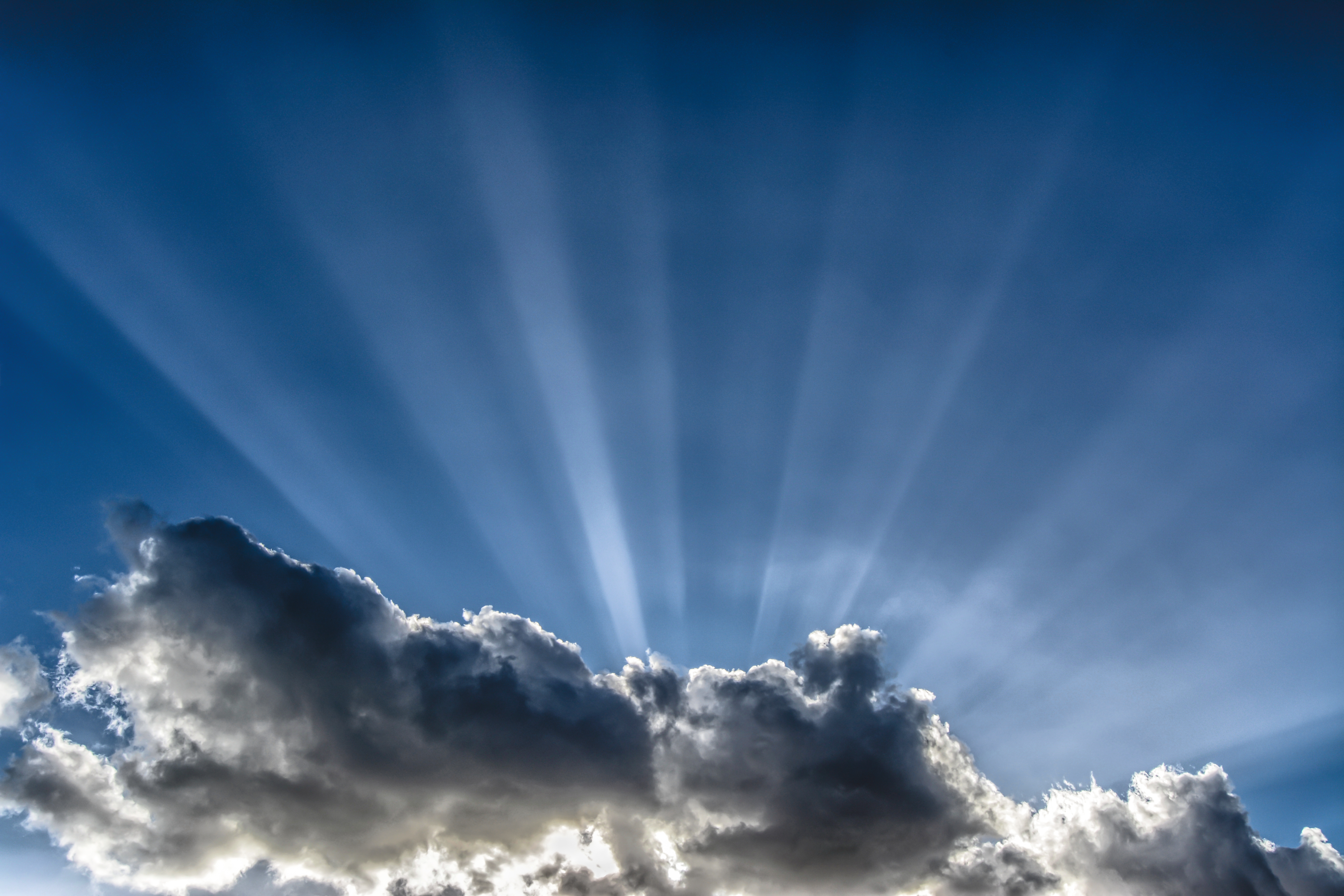 Cloud Horizon Sunbeam Wallpapers