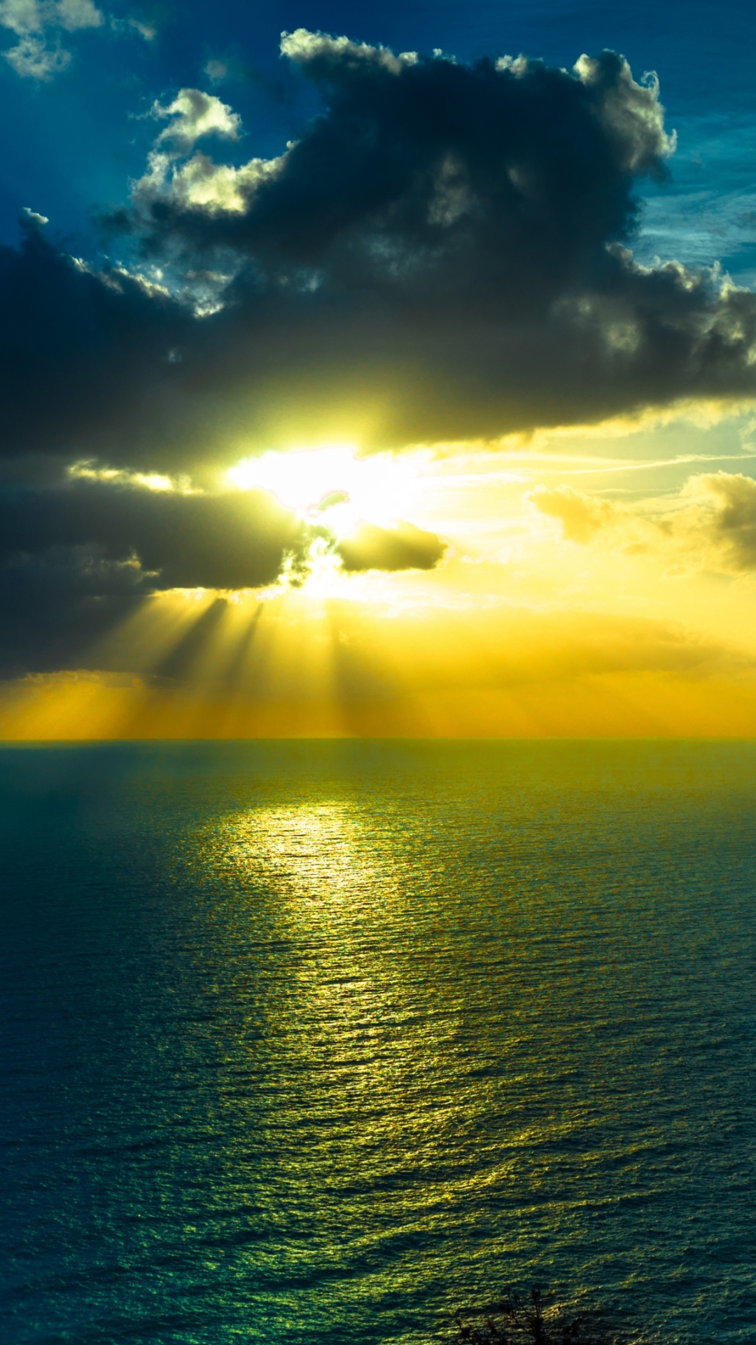 Cloud Horizon Sunbeam Wallpapers