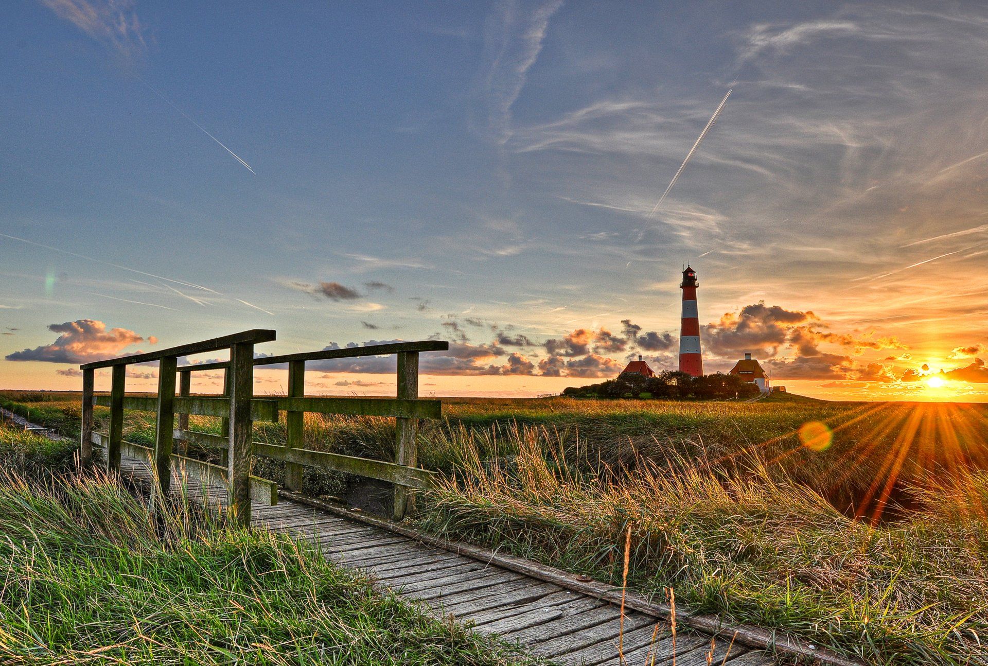 Cloud Horizon Sunbeam Wallpapers