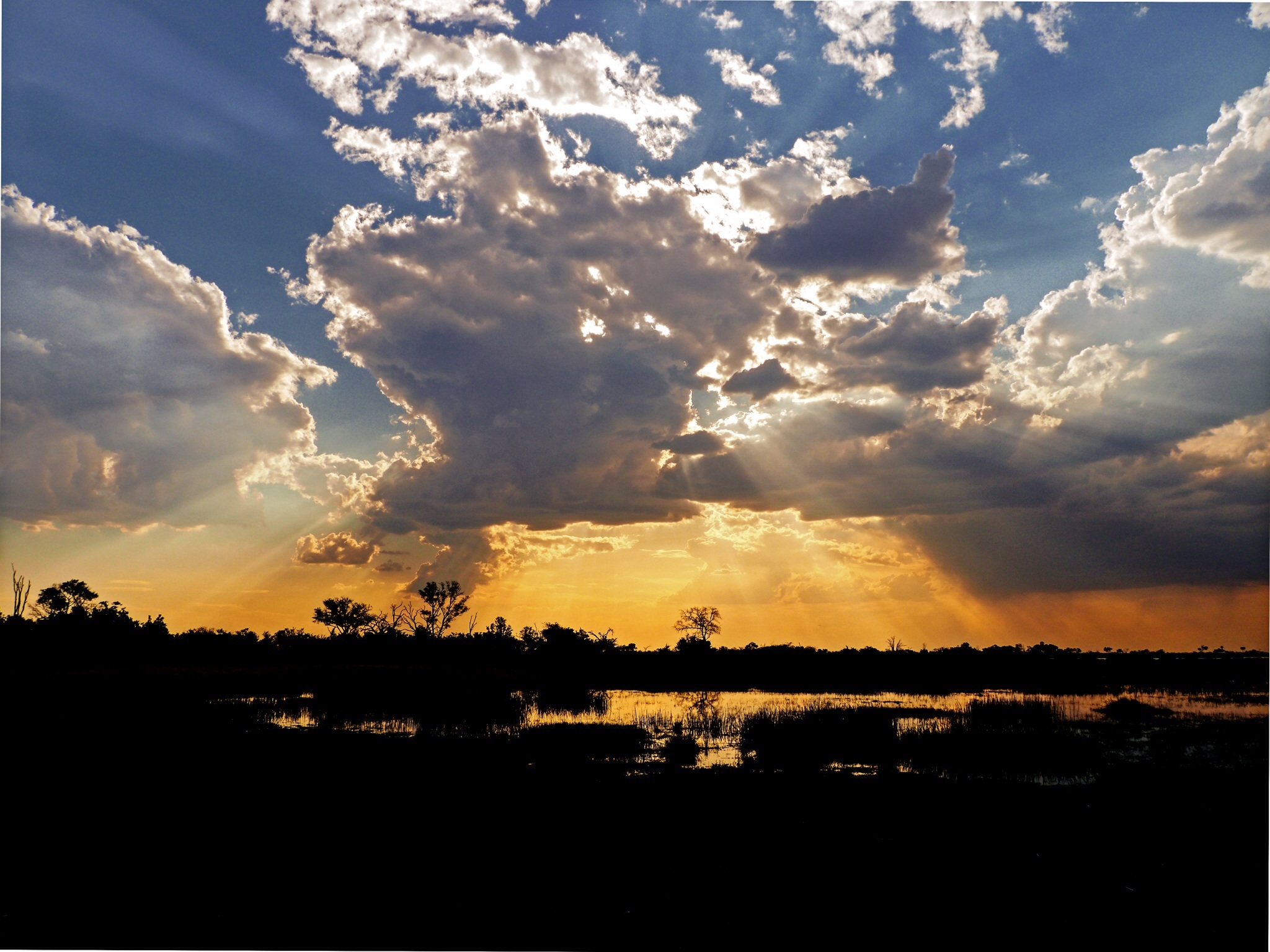 Cloud Horizon Sunbeam Wallpapers