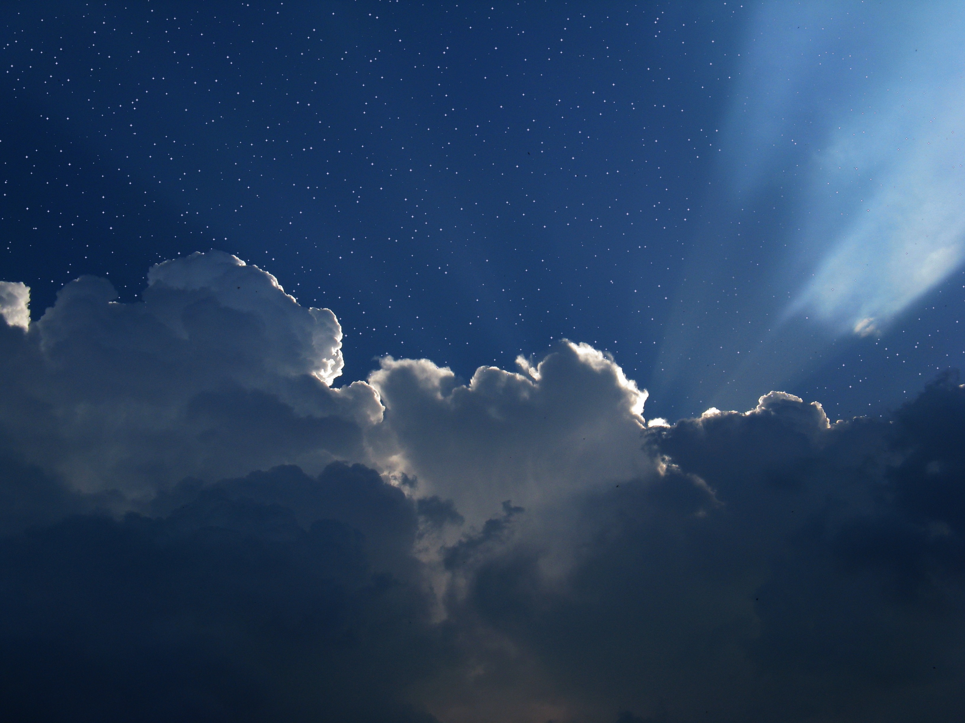 Cloud Horizon Sunbeam Wallpapers