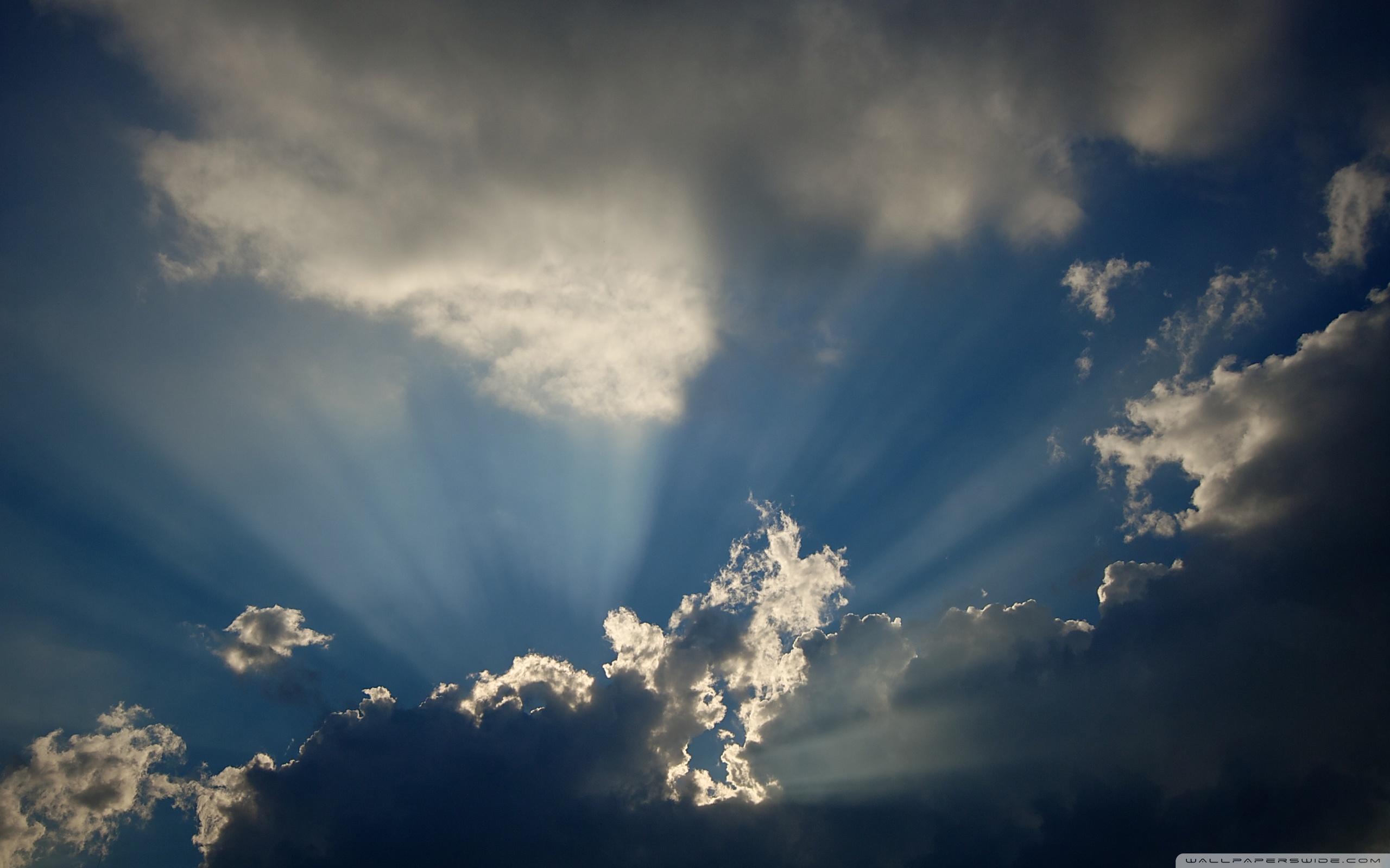 Cloud Horizon Sunbeam Wallpapers