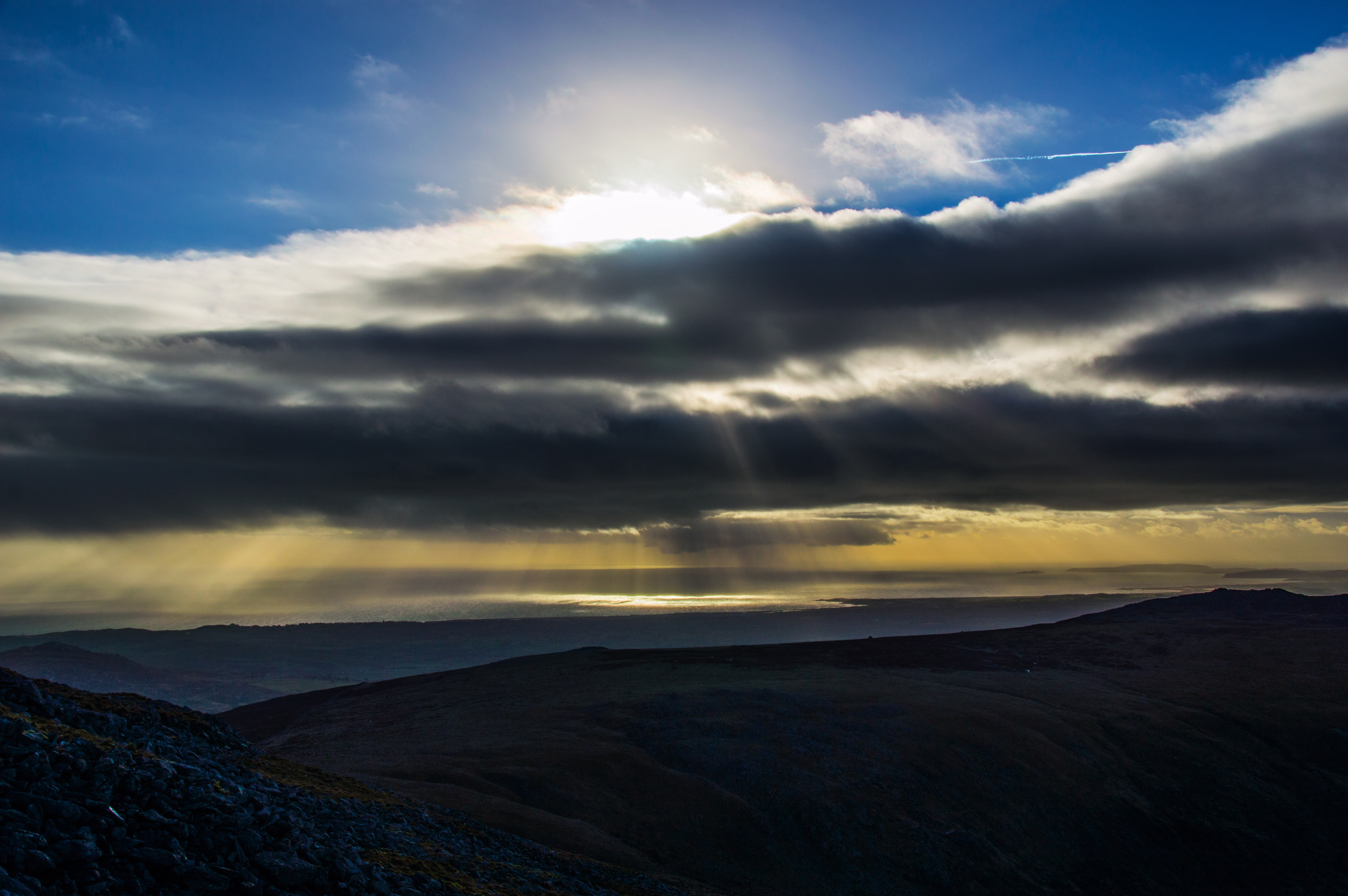 Cloud Horizon Sunbeam Wallpapers