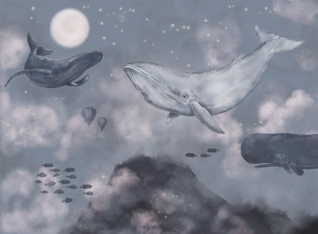 Cloud Sky Whale
 Wallpapers