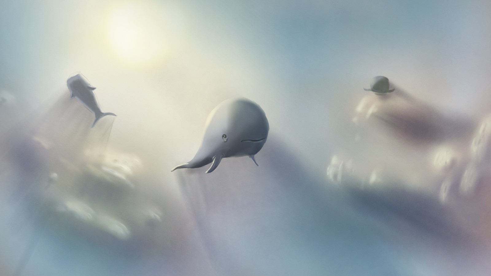 Cloud Sky Whale
 Wallpapers