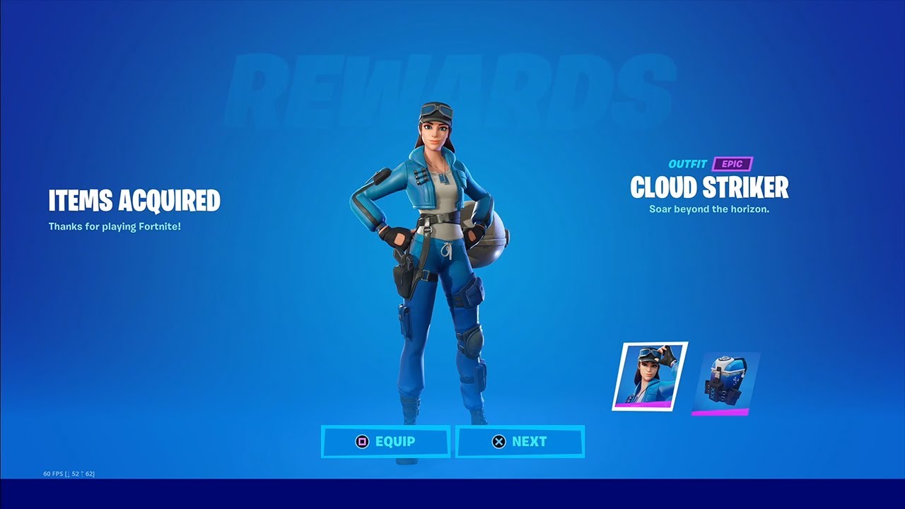 Cloud Striker Fortnite Wallpapers