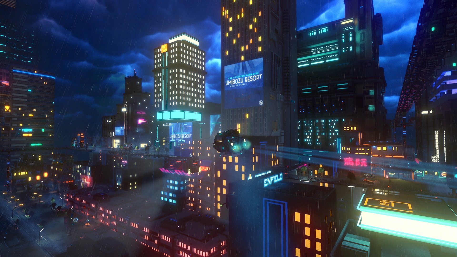 Cloudpunk City Wallpapers