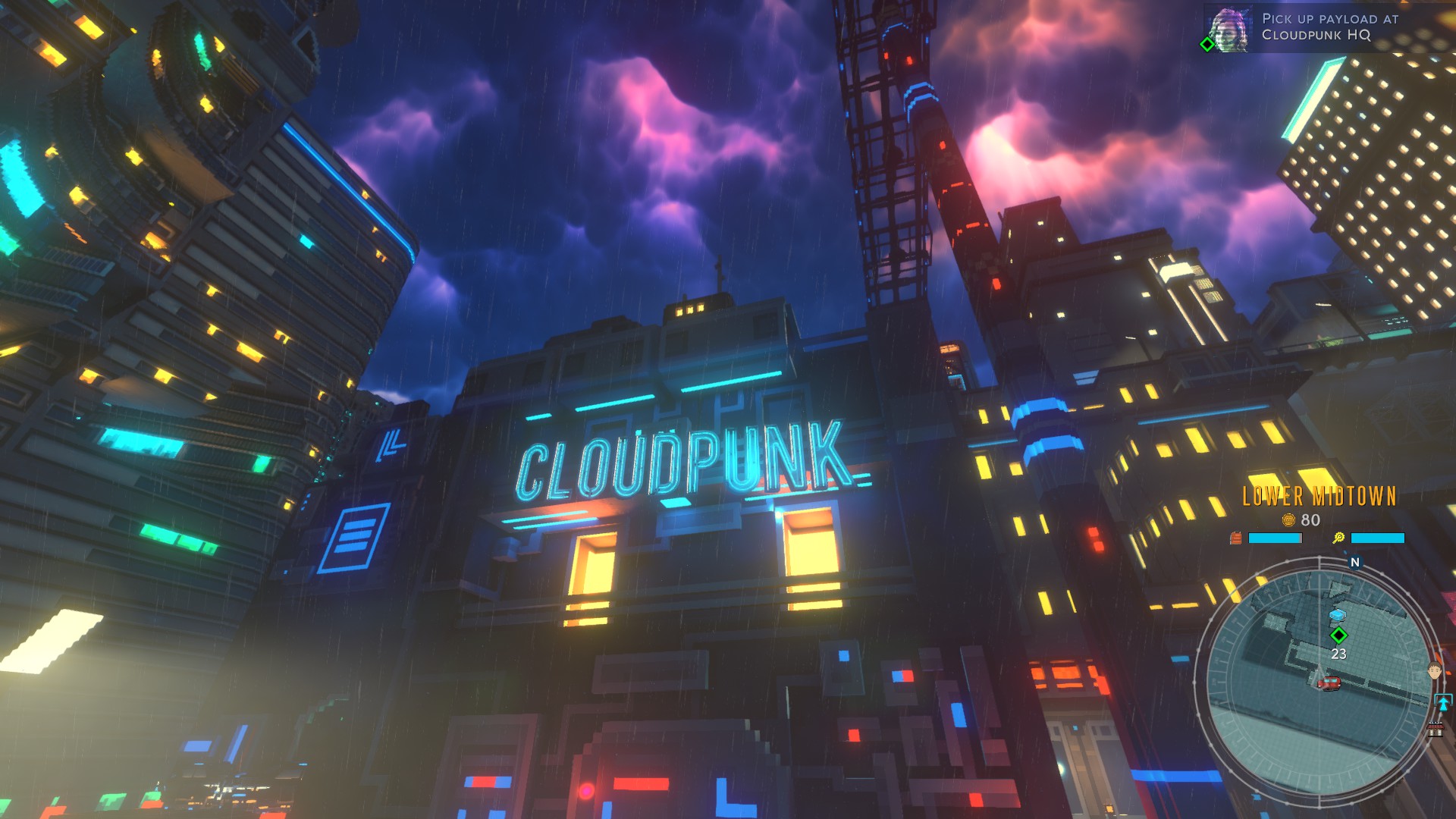 Cloudpunk Metropolis Game Wallpapers