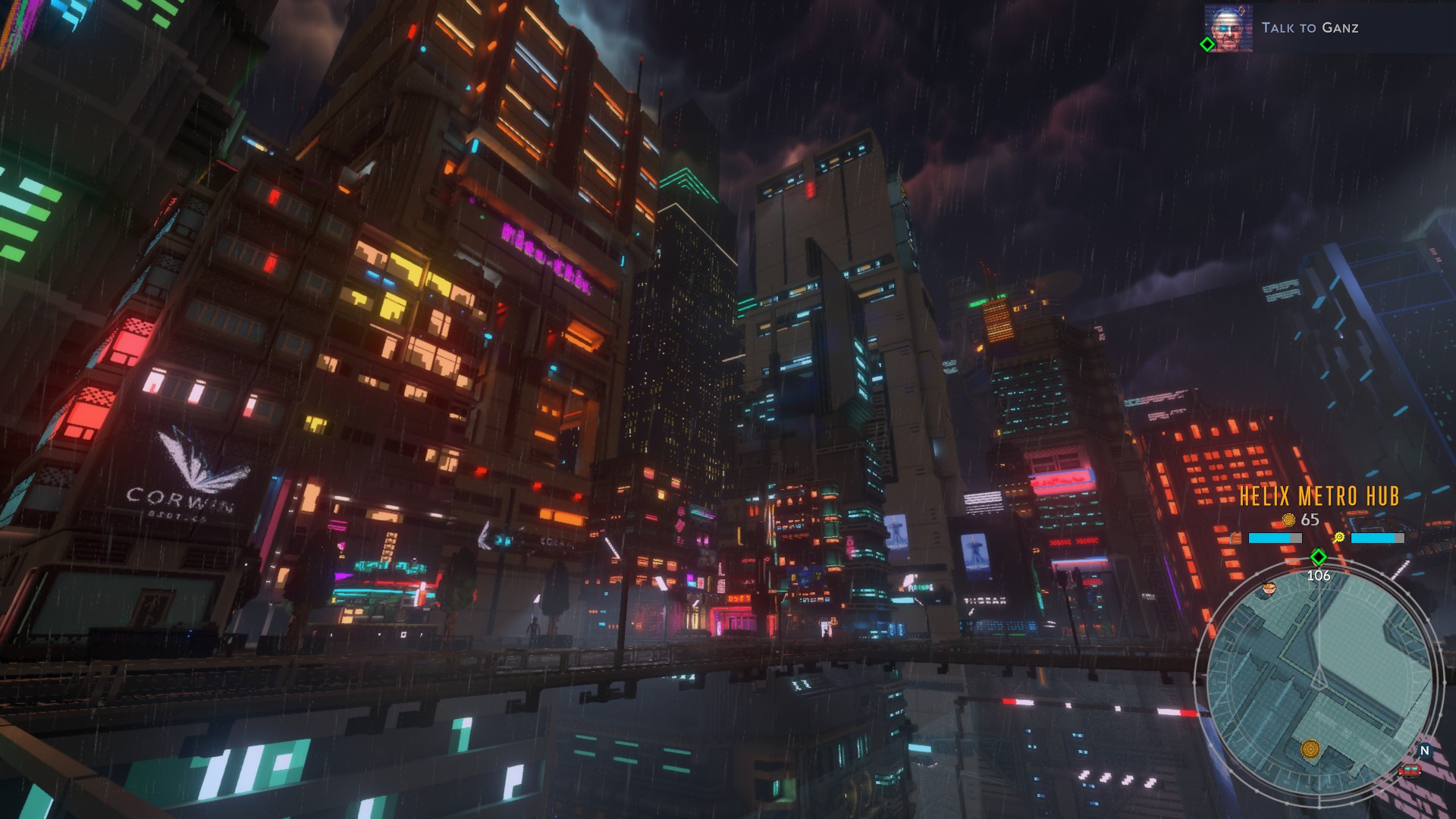 Cloudpunk Metropolis Game Wallpapers