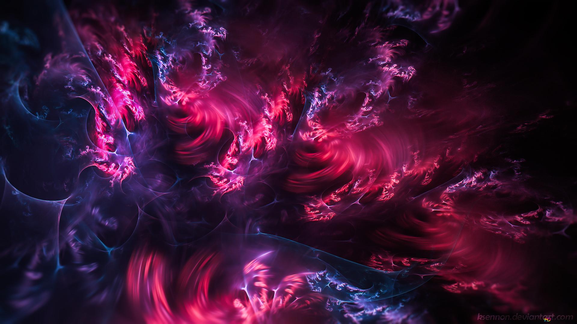 Clouds Digital Fractal Art Wallpapers