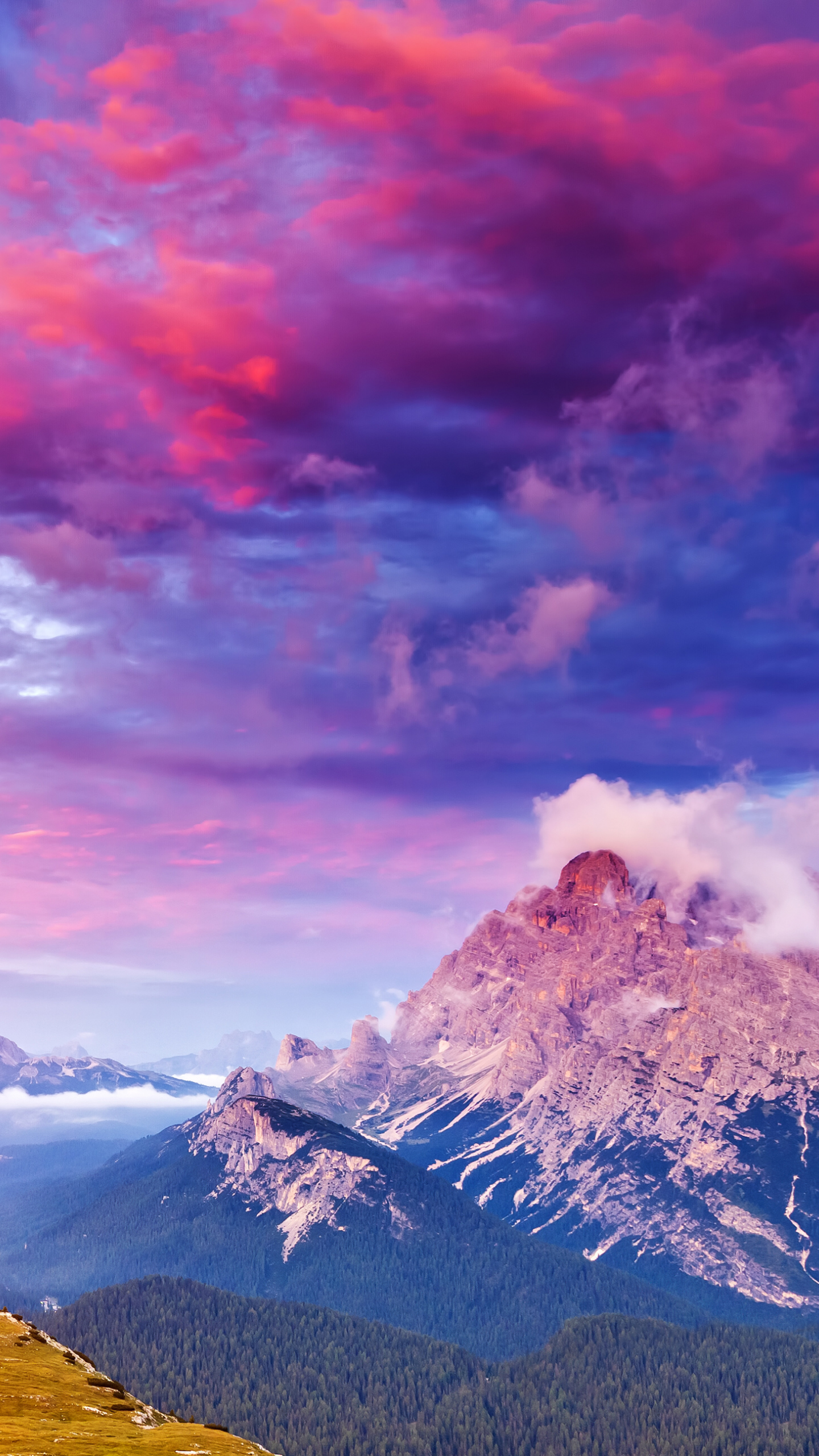 Clouds Nature Mountains Wallpapers